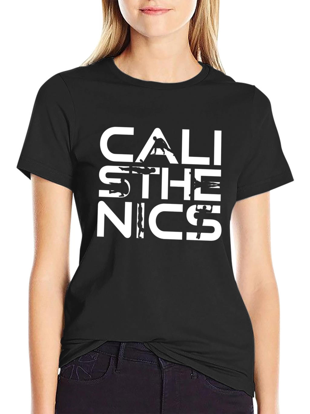 Calisthenics Black Graphic Tee