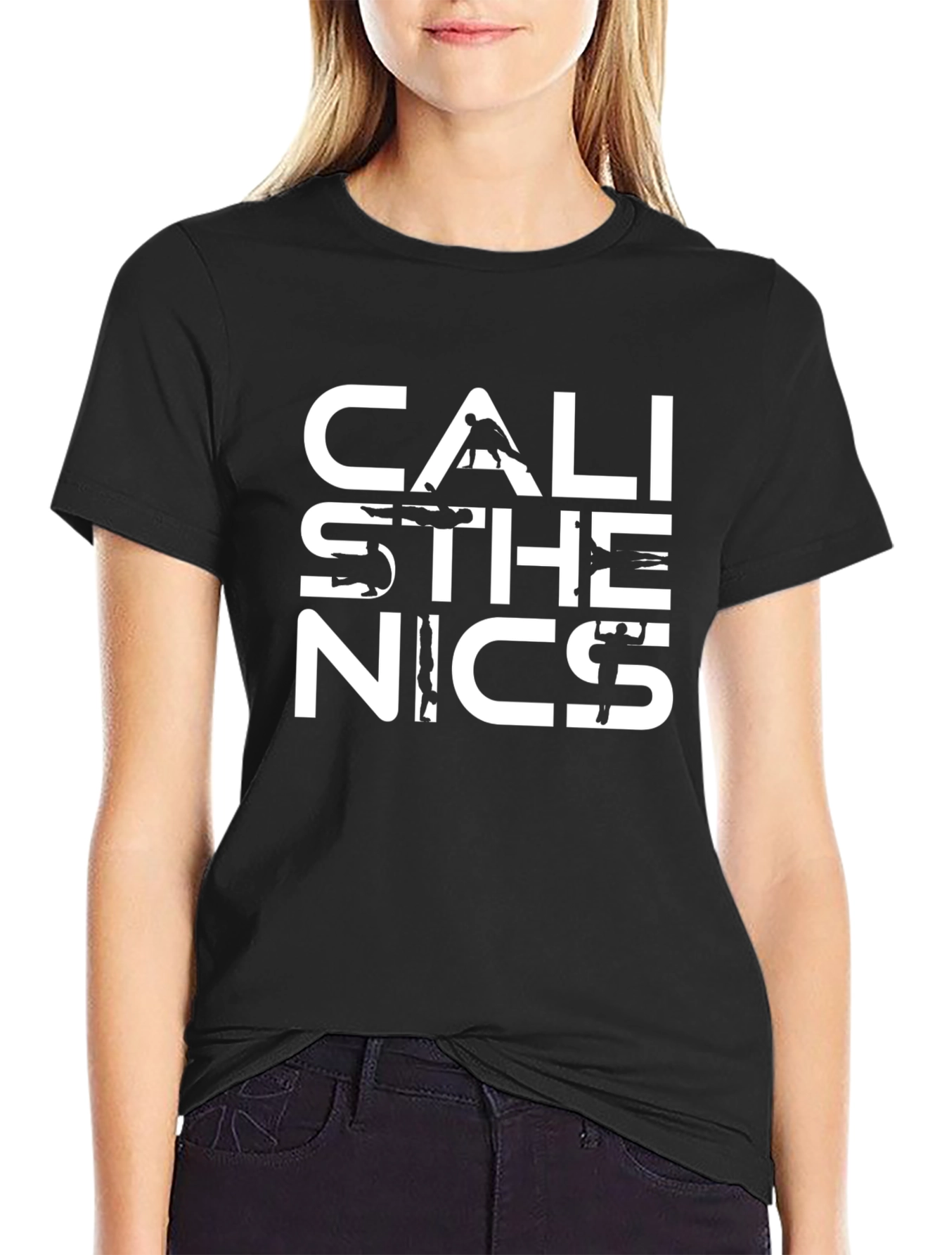 Calisthenics Black Graphic Tee