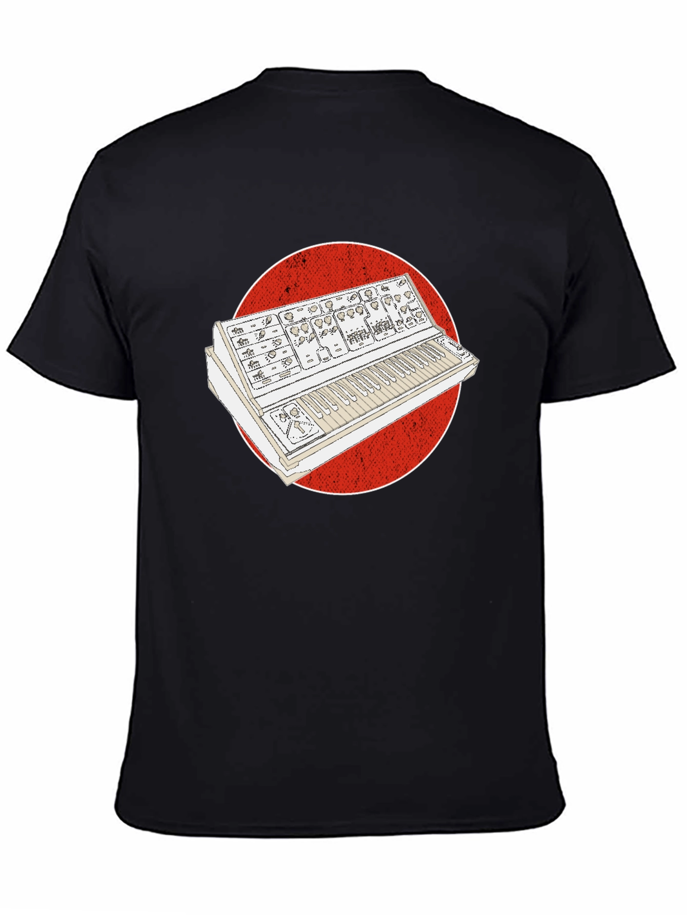 Synth Graphic Tee - Retro Music Lover T-Shirt