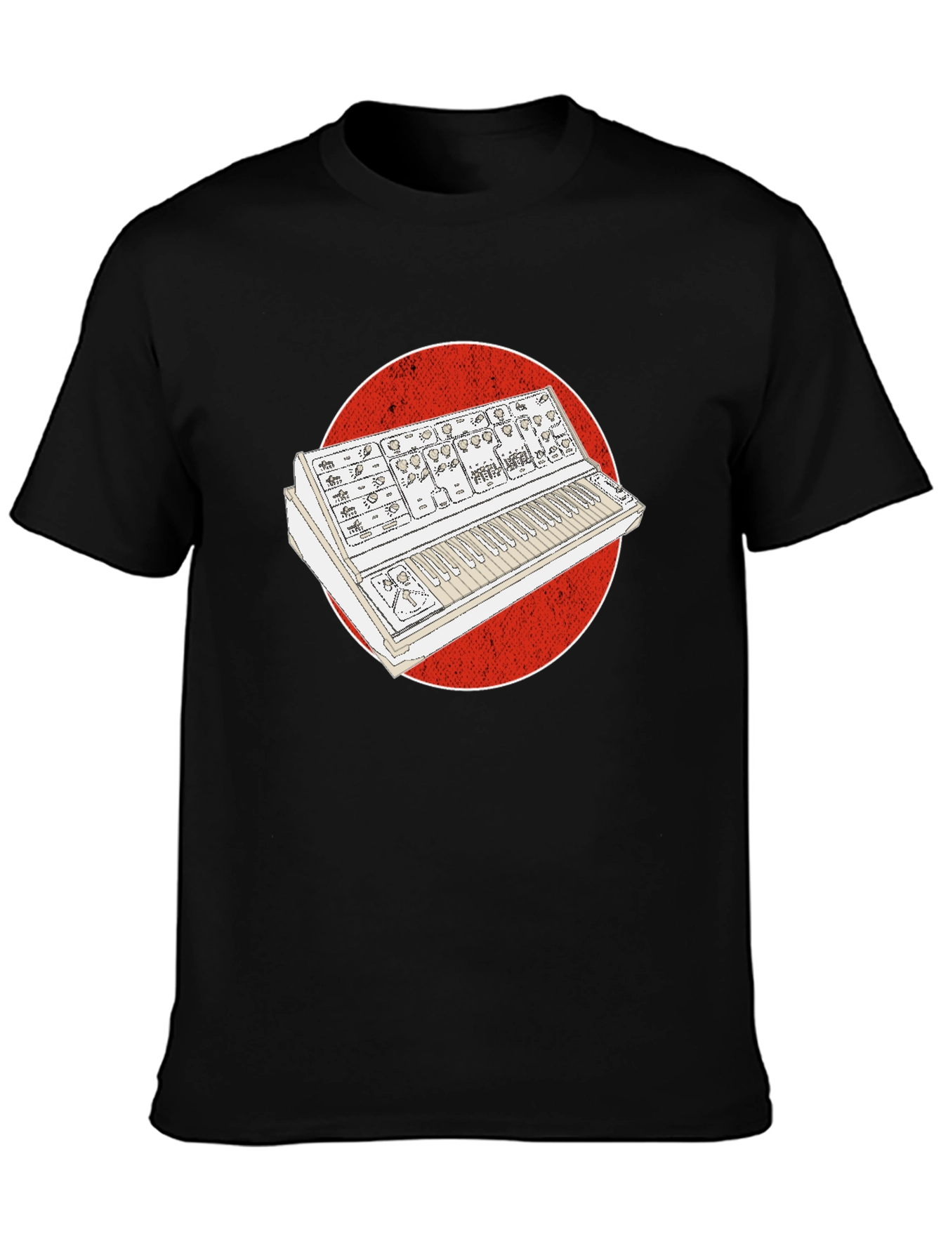 Synth Graphic Tee - Retro Music Lover T-Shirt