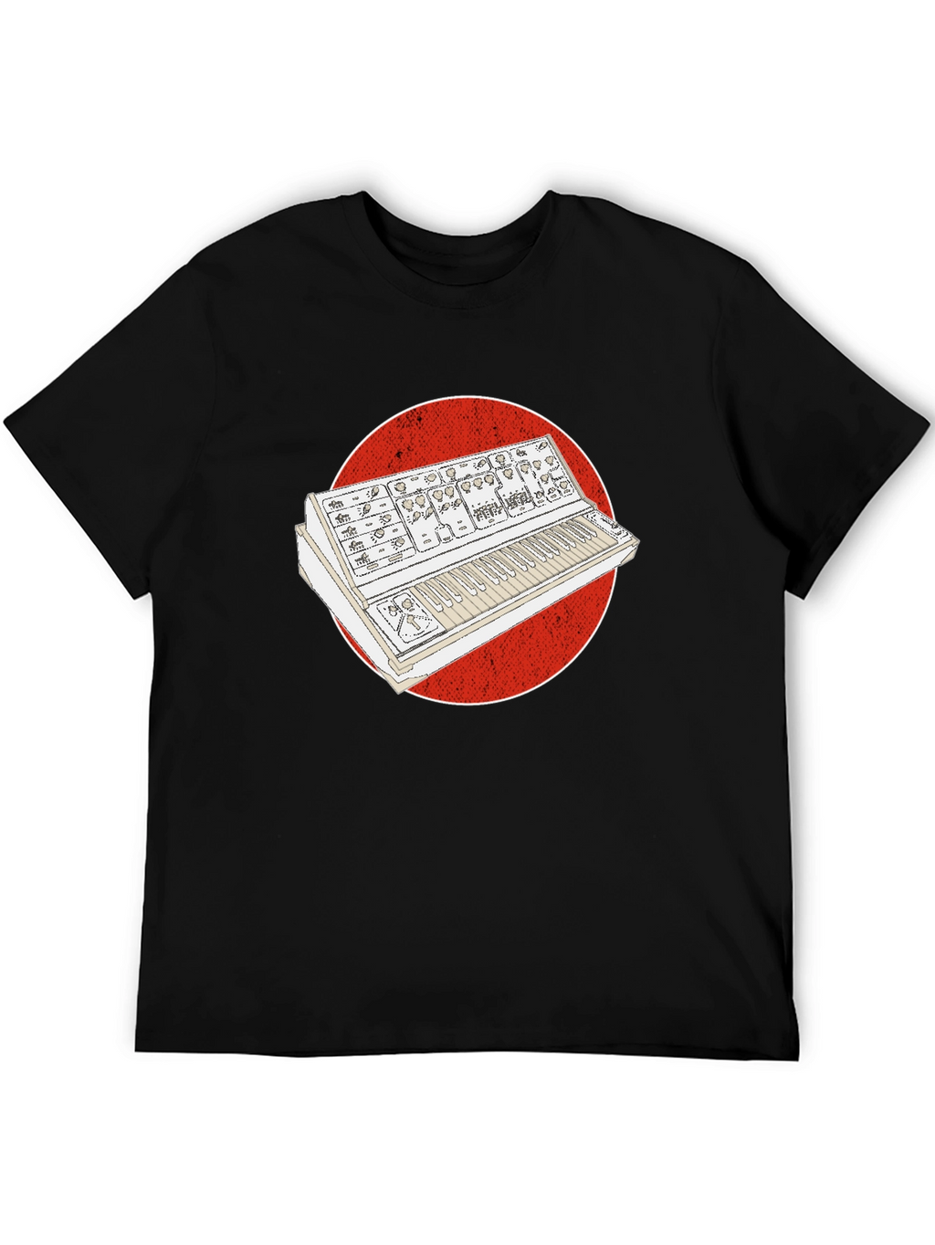 Synth Graphic Tee - Retro Music Lover T-Shirt