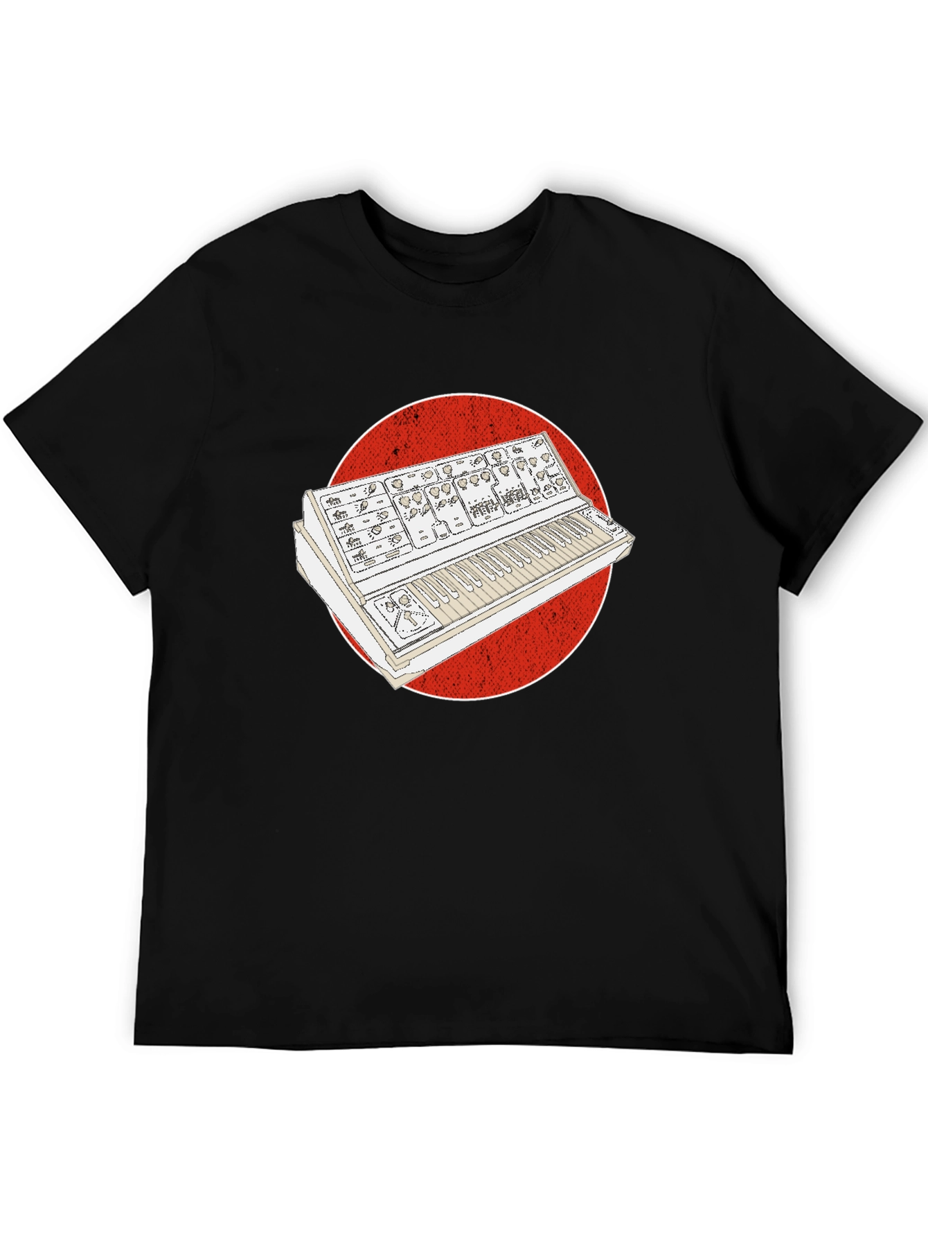 Synth Graphic Tee - Retro Music Lover T-Shirt