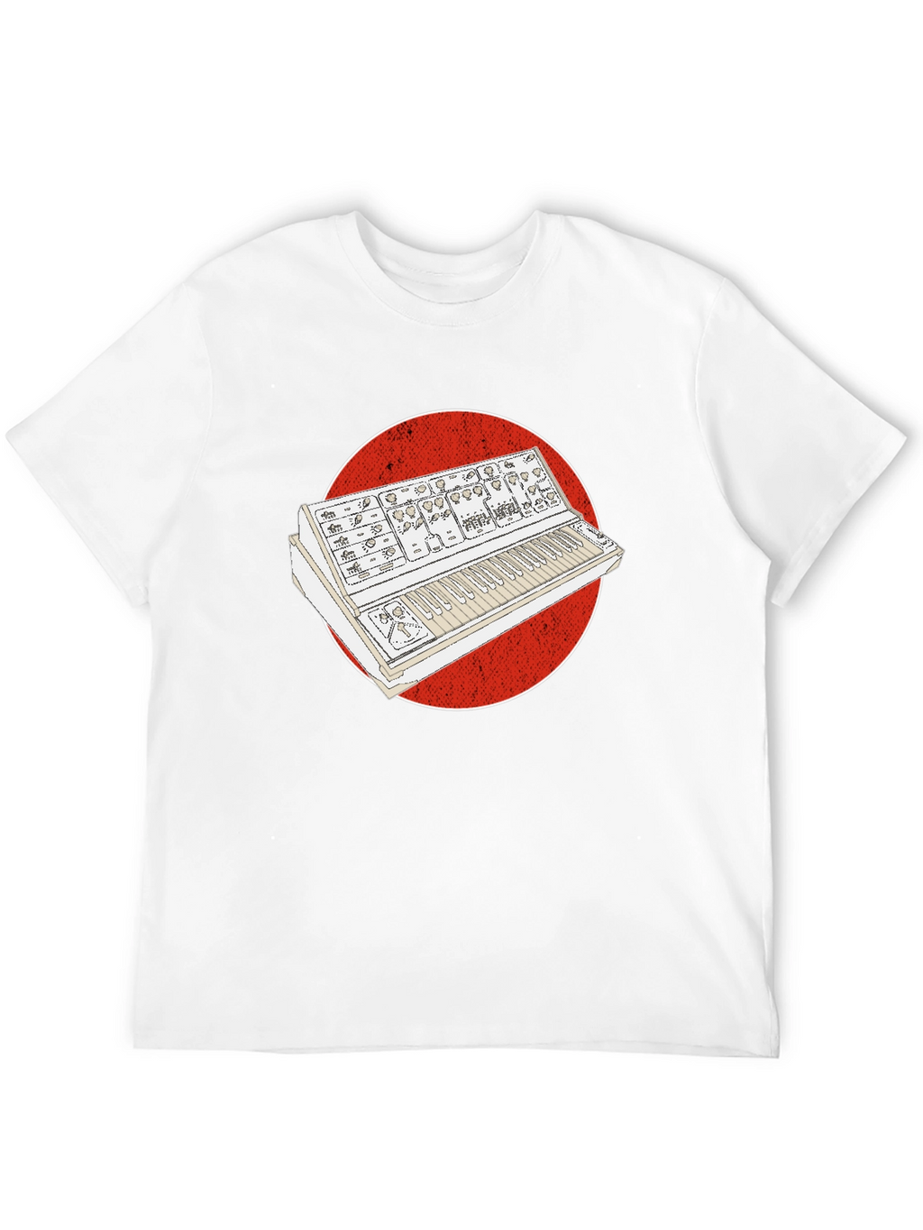 Synth Graphic Tee - Retro Music Lover T-Shirt
