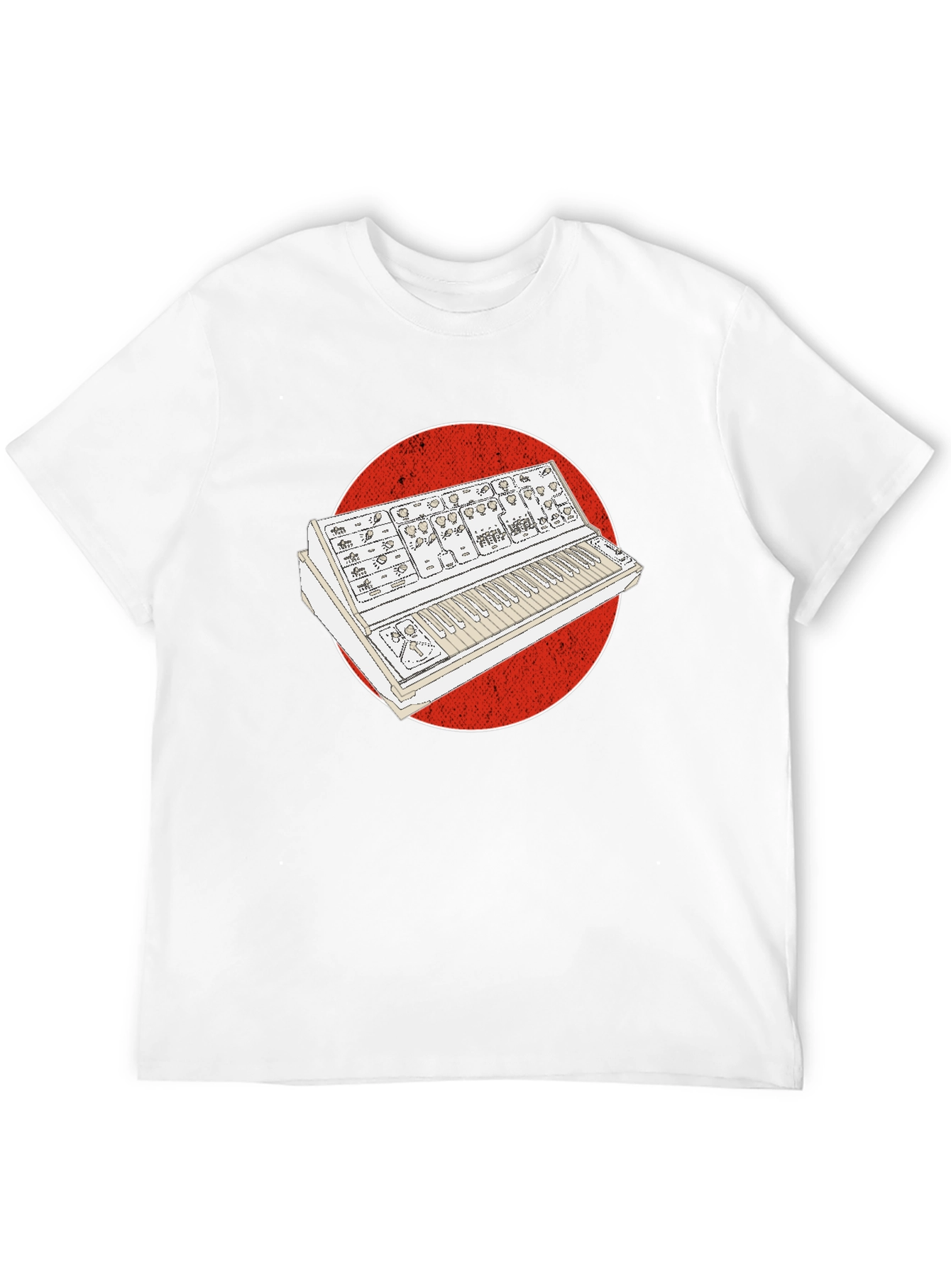 Synth Graphic Tee - Retro Music Lover T-Shirt