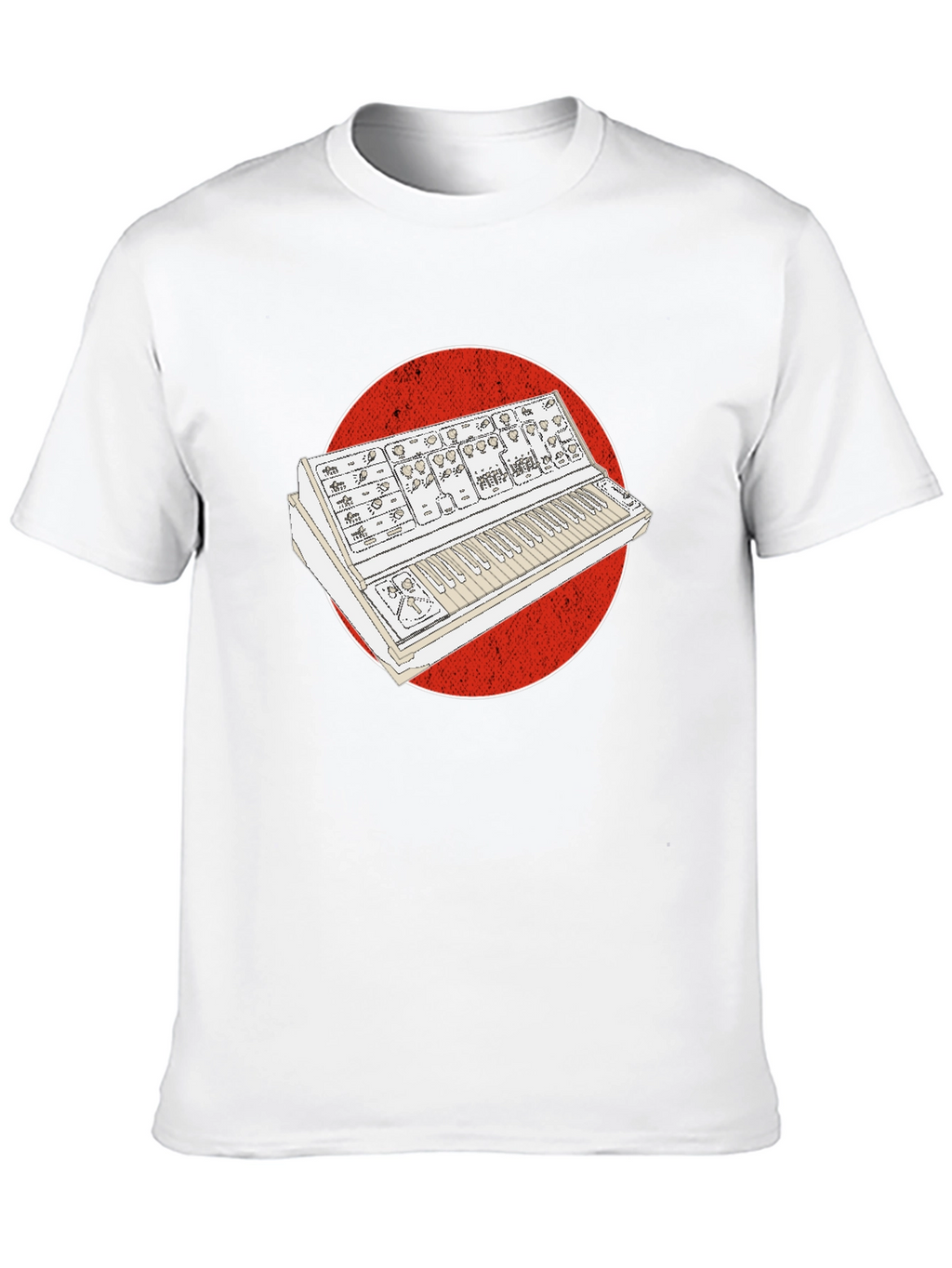 Synth Graphic Tee - Retro Music Lover T-Shirt