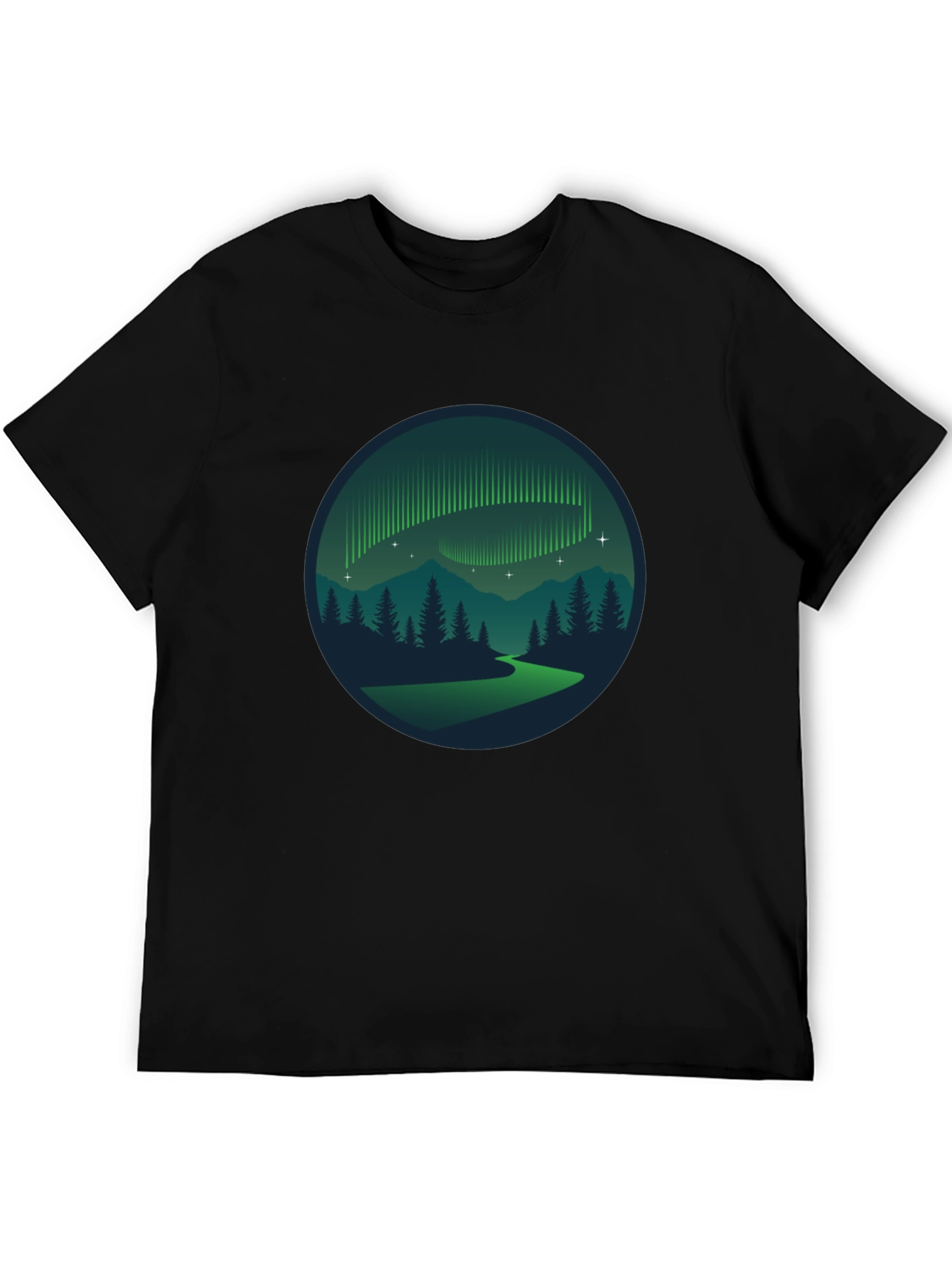 Aurora Borealis Graphic T-Shirt
