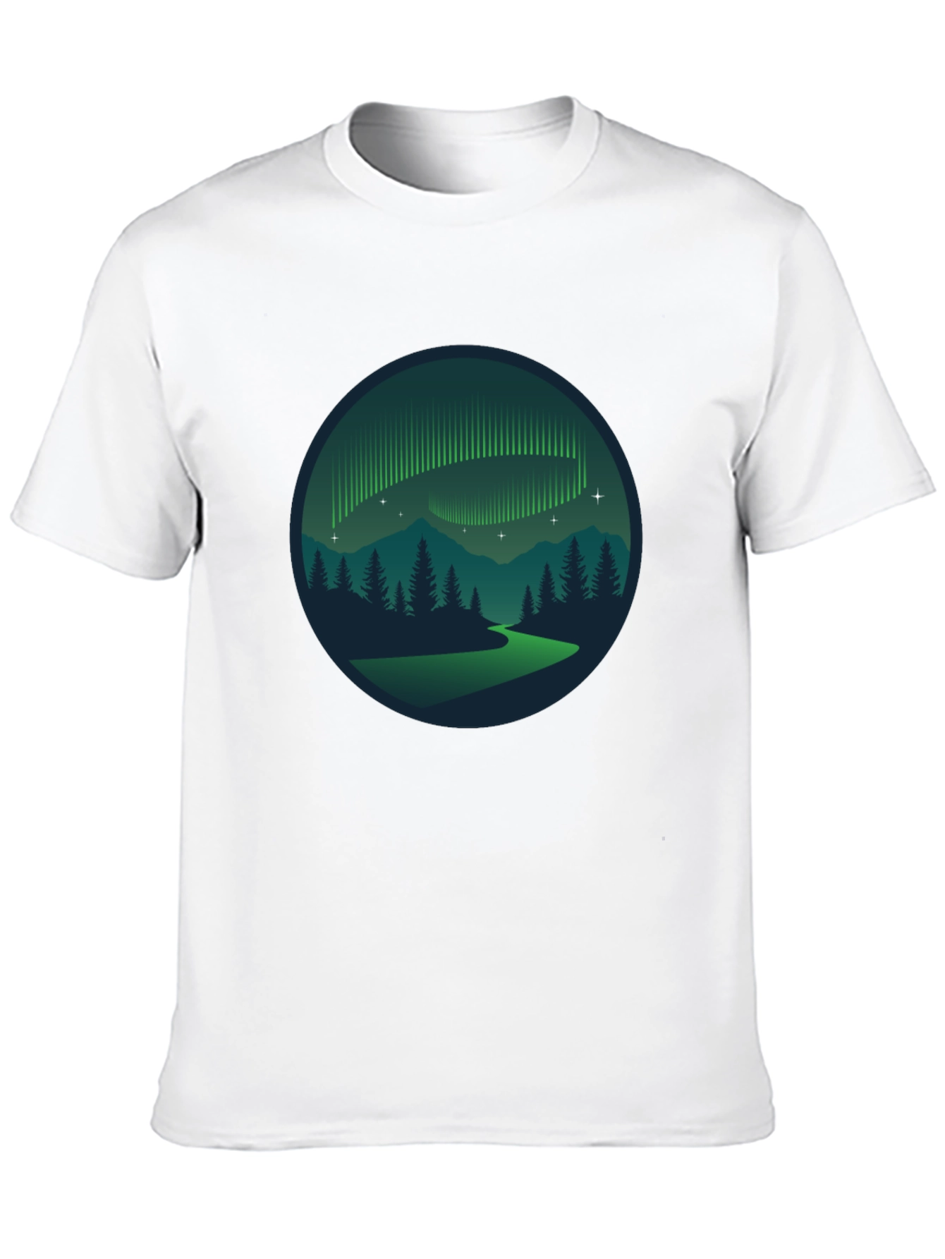 Aurora Borealis Graphic T-Shirt