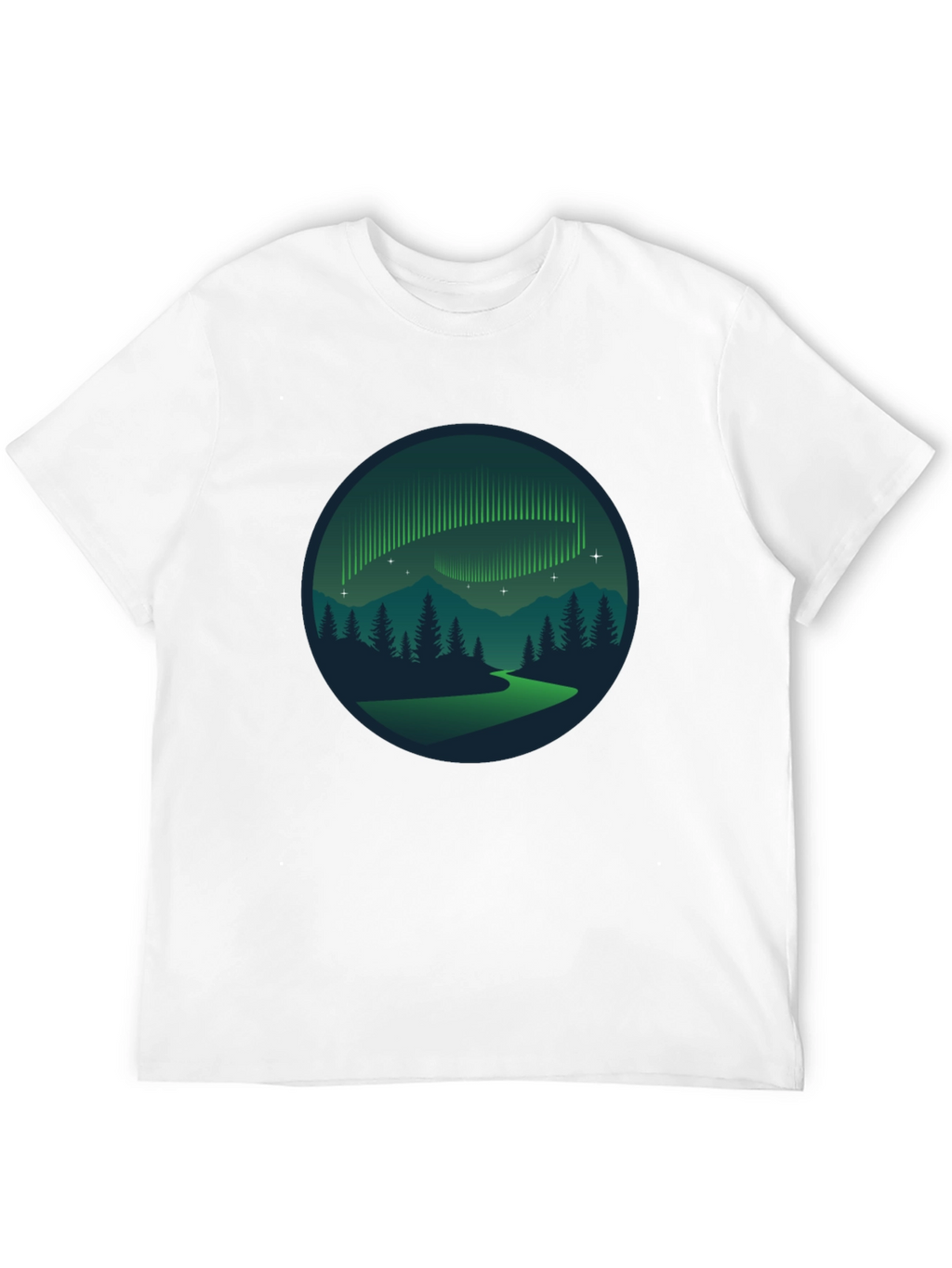 Aurora Borealis Graphic T-Shirt