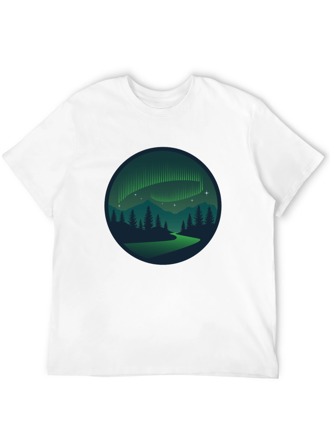 Aurora Borealis Graphic T-Shirt