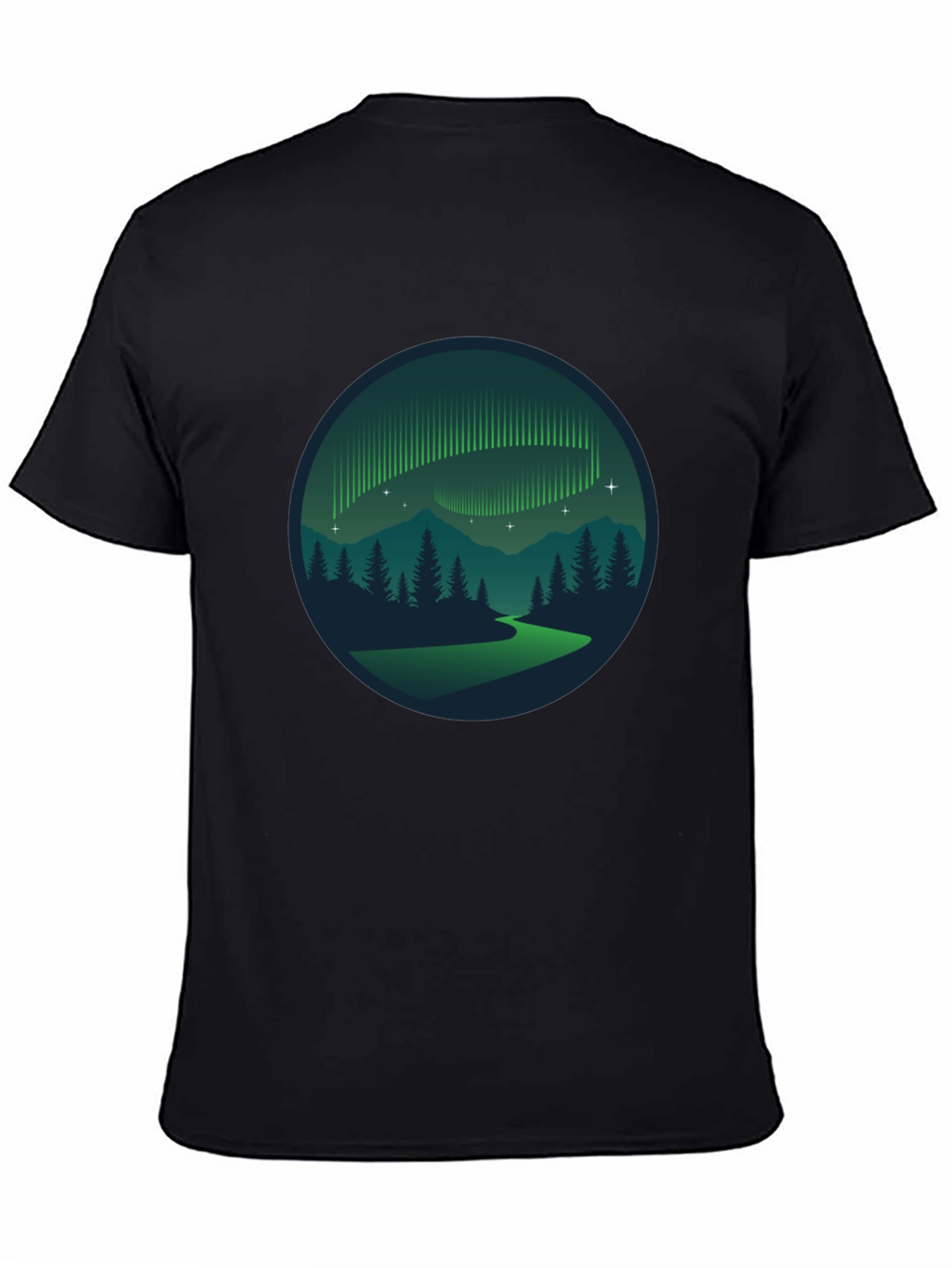 Aurora Borealis Graphic T-Shirt