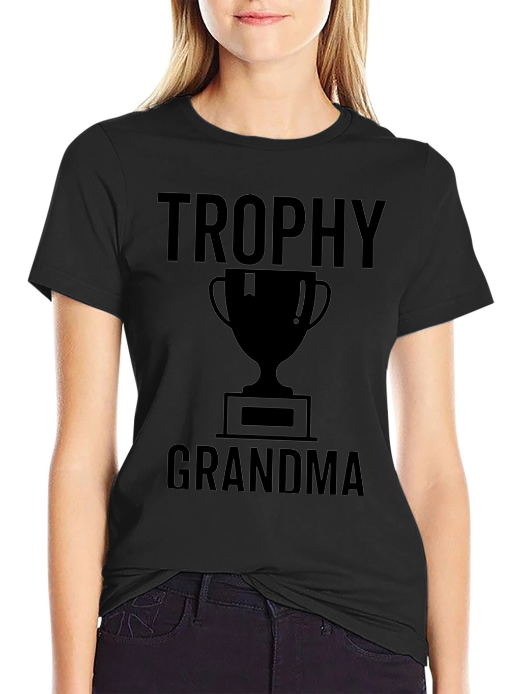 Trophy Grandma Graphic T-Shirt