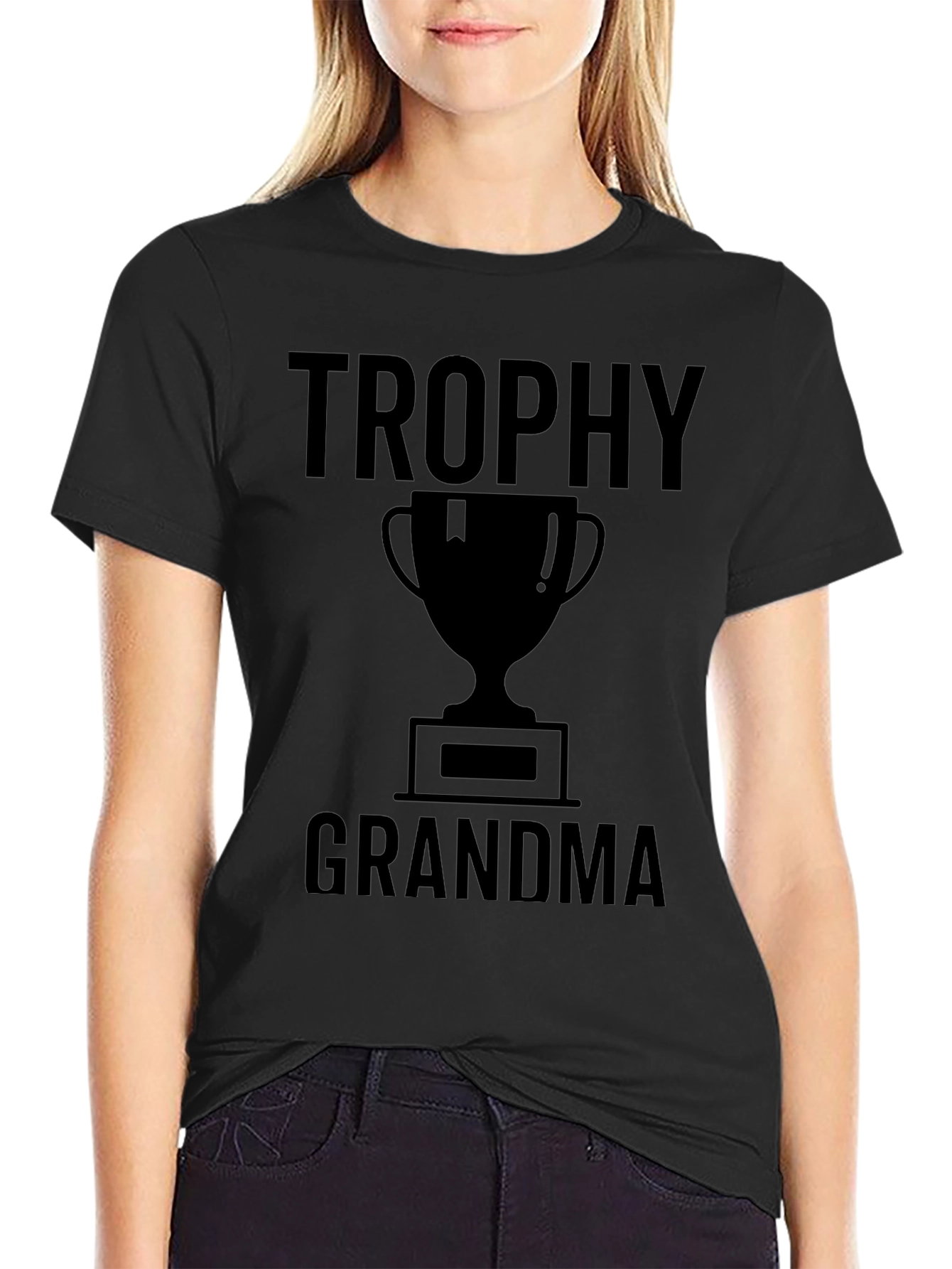 Trophy Grandma Graphic T-Shirt