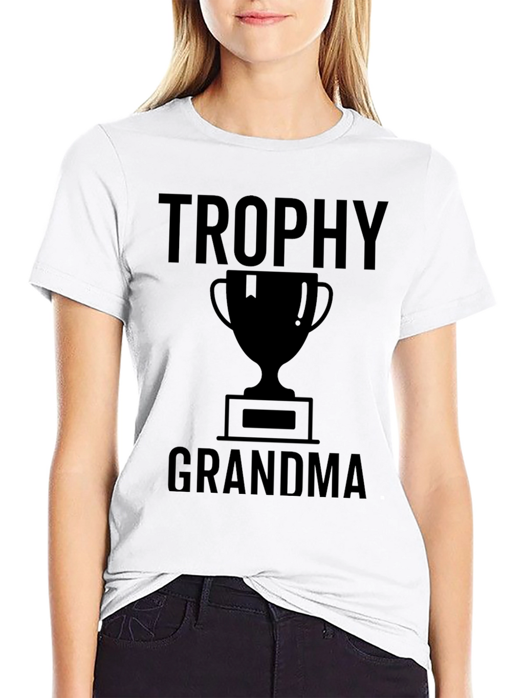 Trophy Grandma Graphic T-Shirt