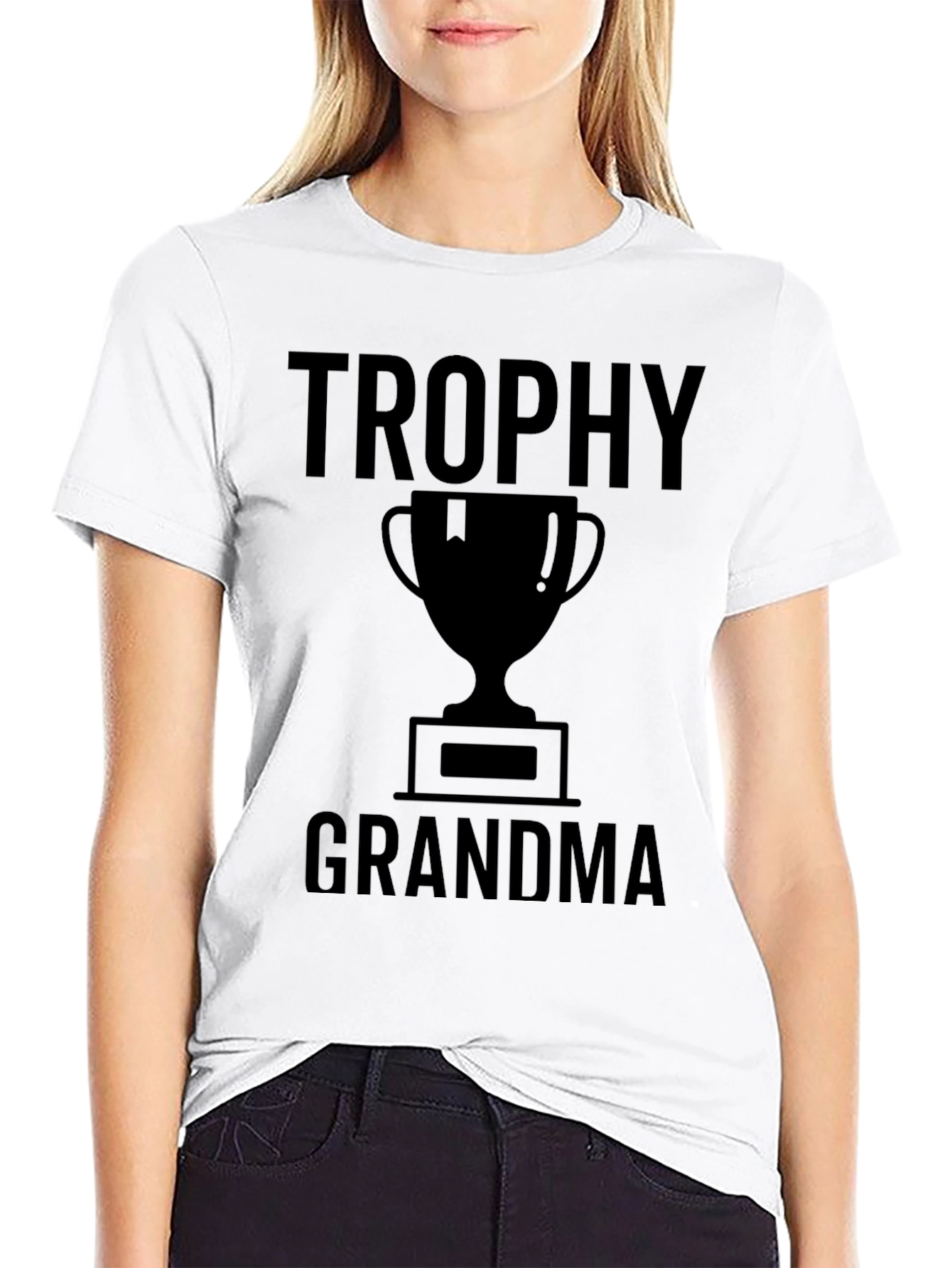 Trophy Grandma Graphic T-Shirt