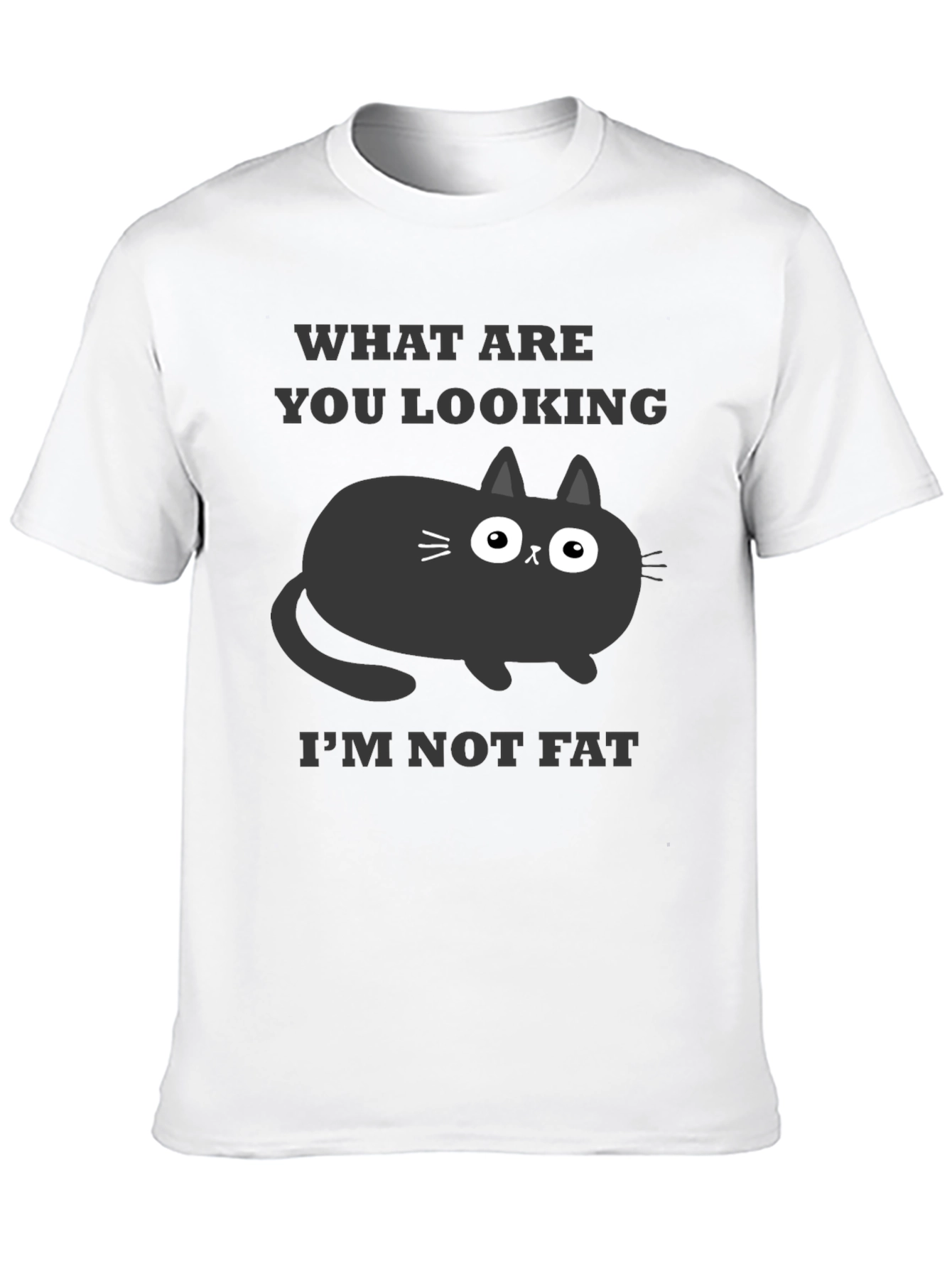 Funny Cat T-Shirt - What Are You Looking At?