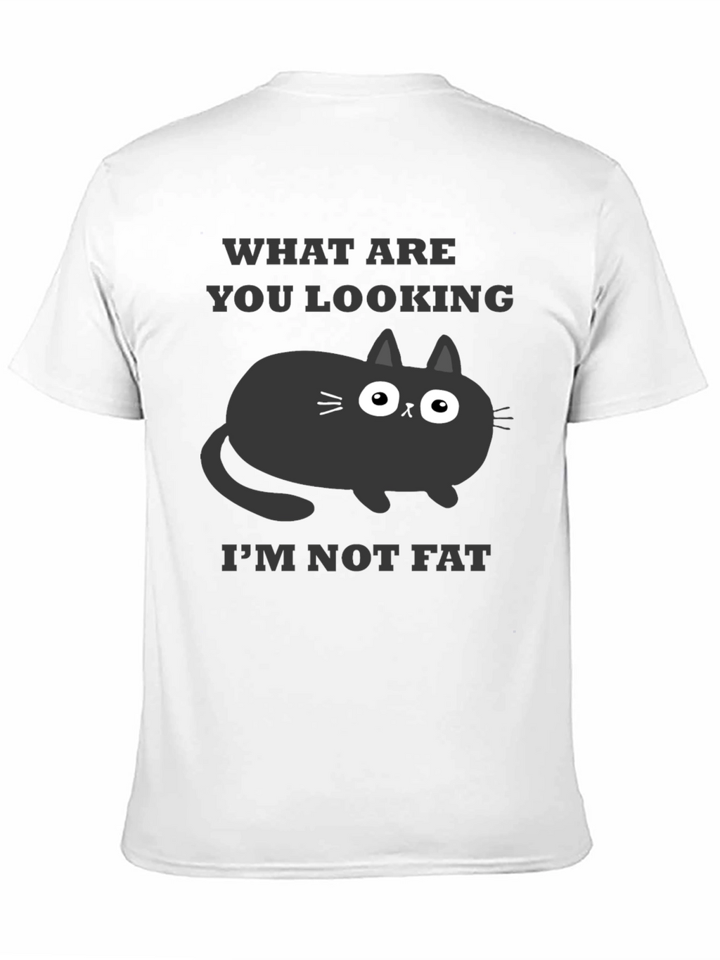 Funny Cat T-Shirt - What Are You Looking At?