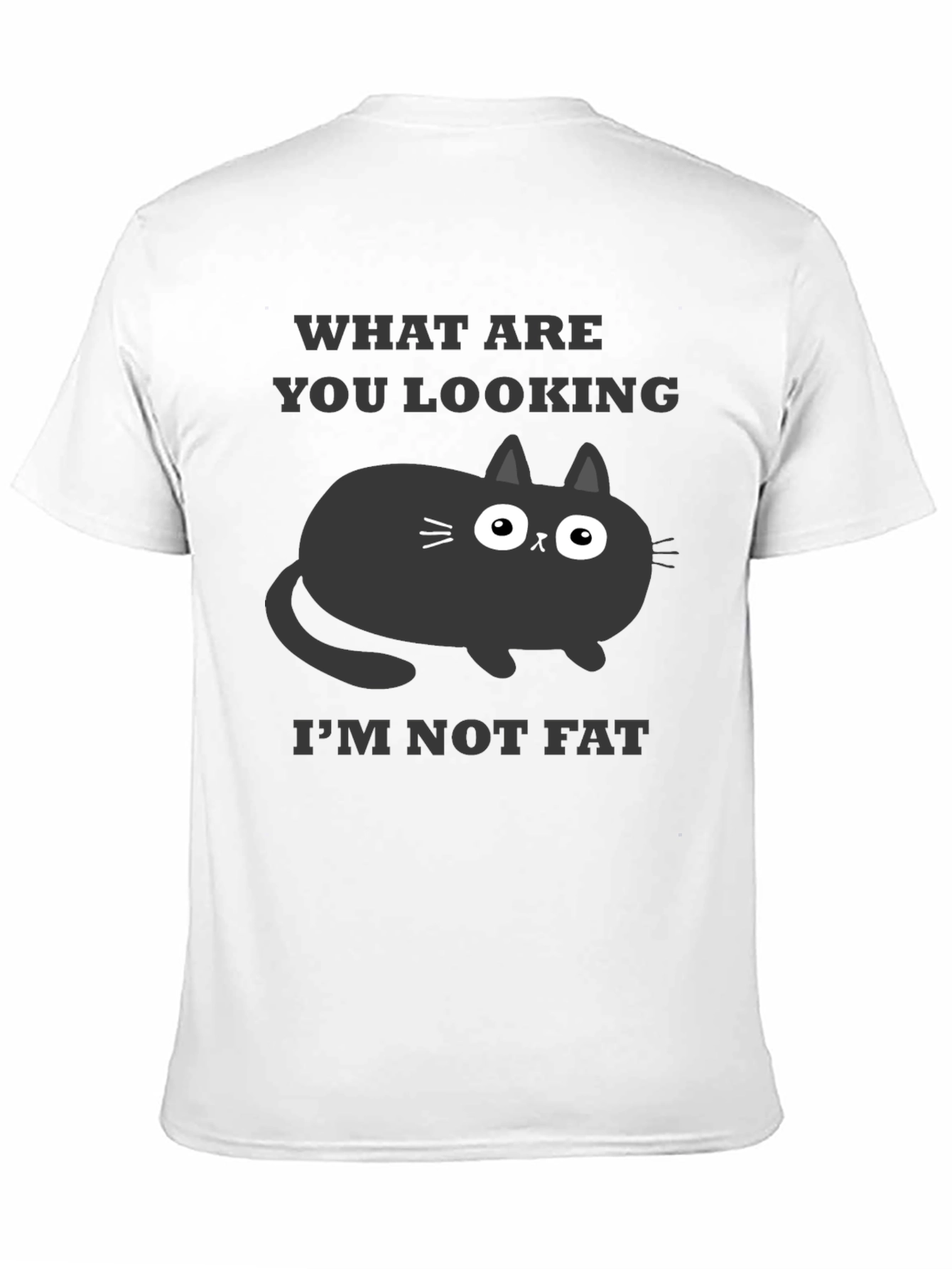 Funny Cat T-Shirt - What Are You Looking At?