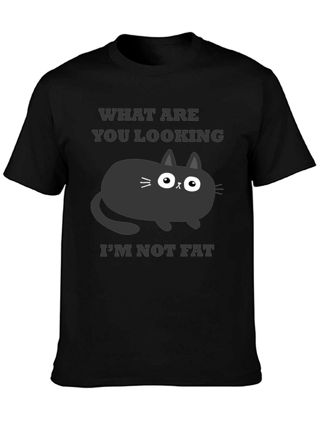 Funny Cat T-Shirt - What Are You Looking At?