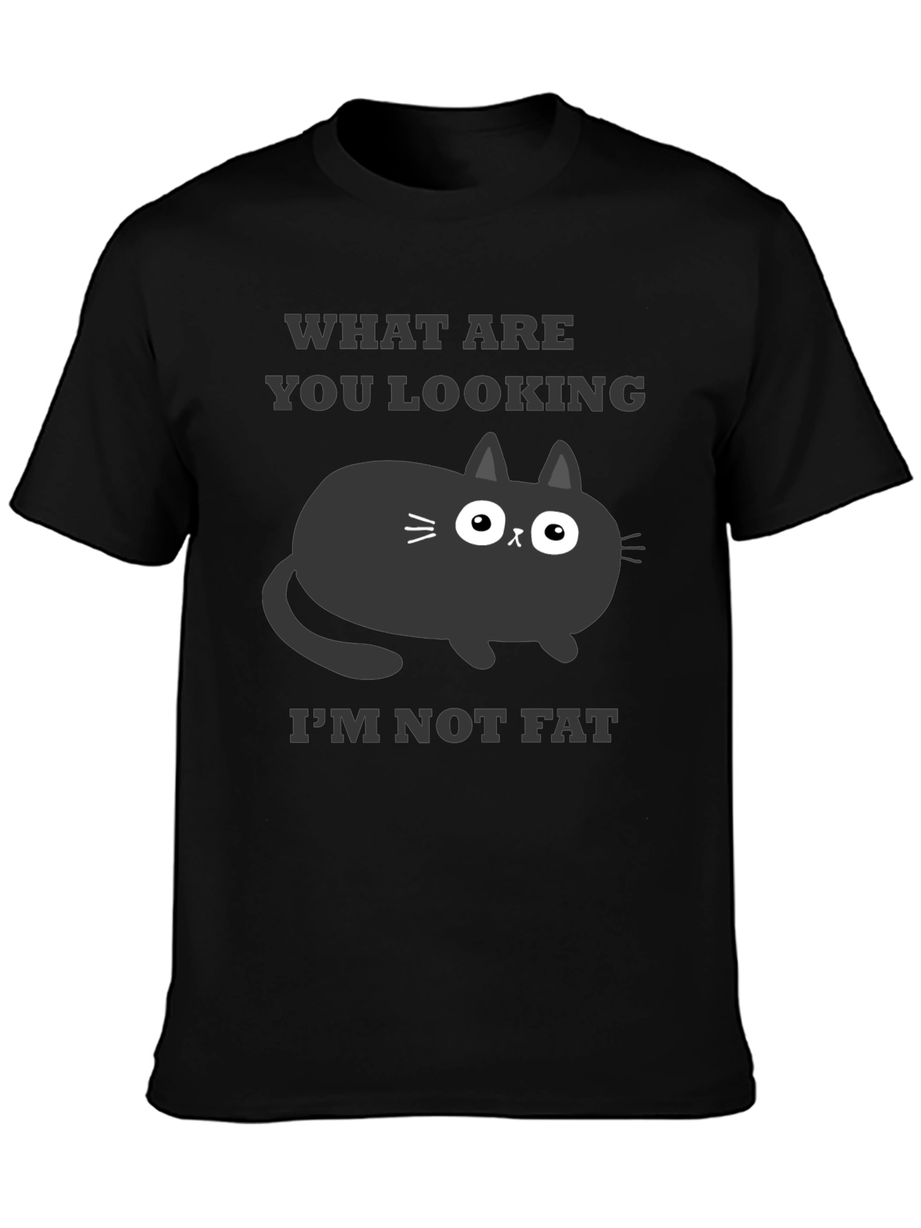 Funny Cat T-Shirt - What Are You Looking At?