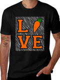 Love Carrot Graphic Tee - Easter Rabbit T-Shirt