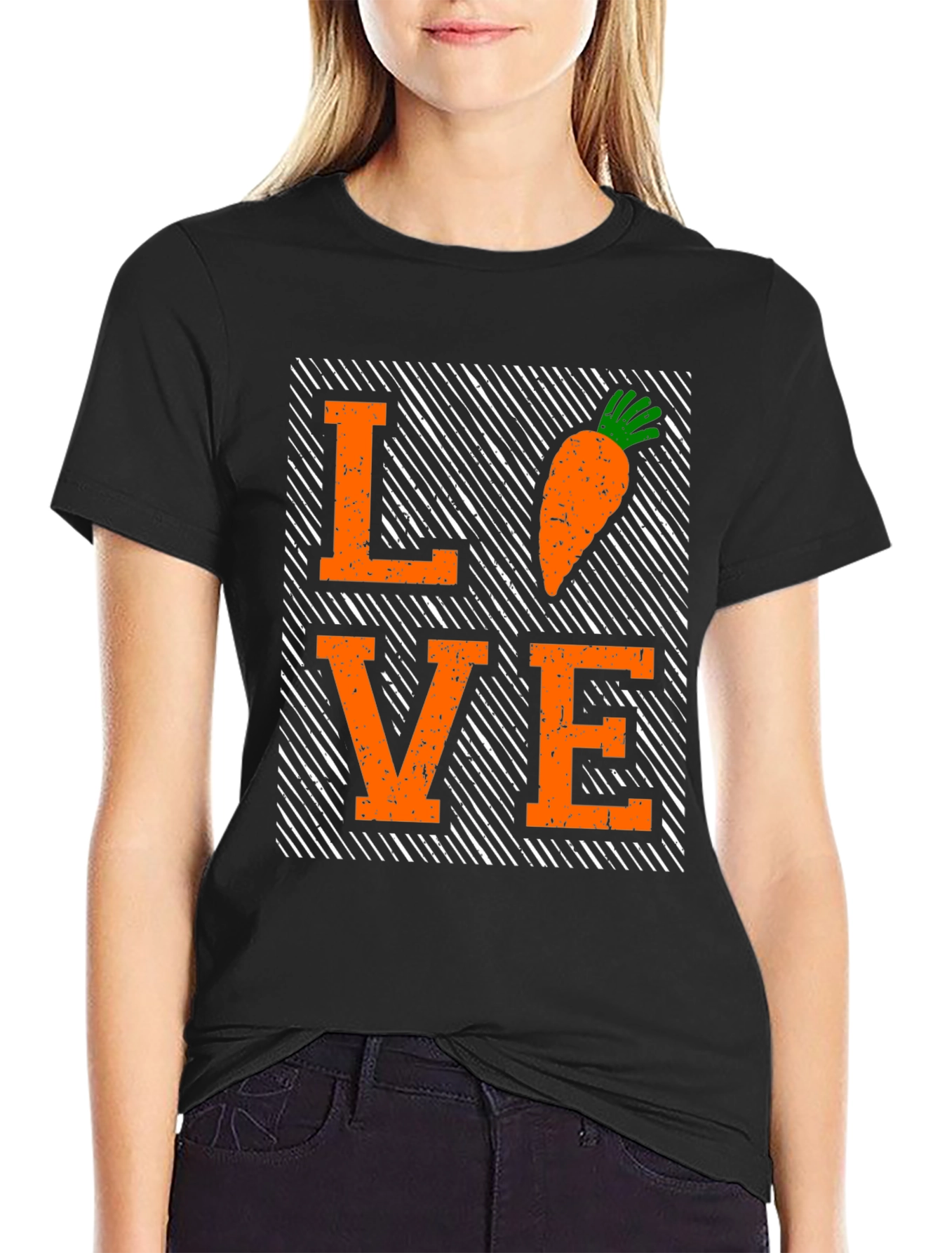 Love Carrot Graphic Tee - Easter Rabbit T-Shirt