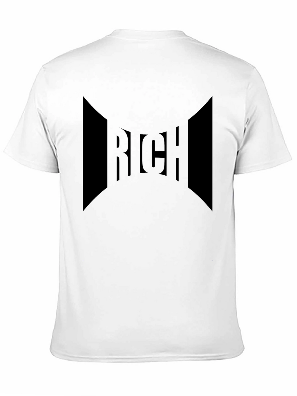 Rich Graphic Tee - Bold Black