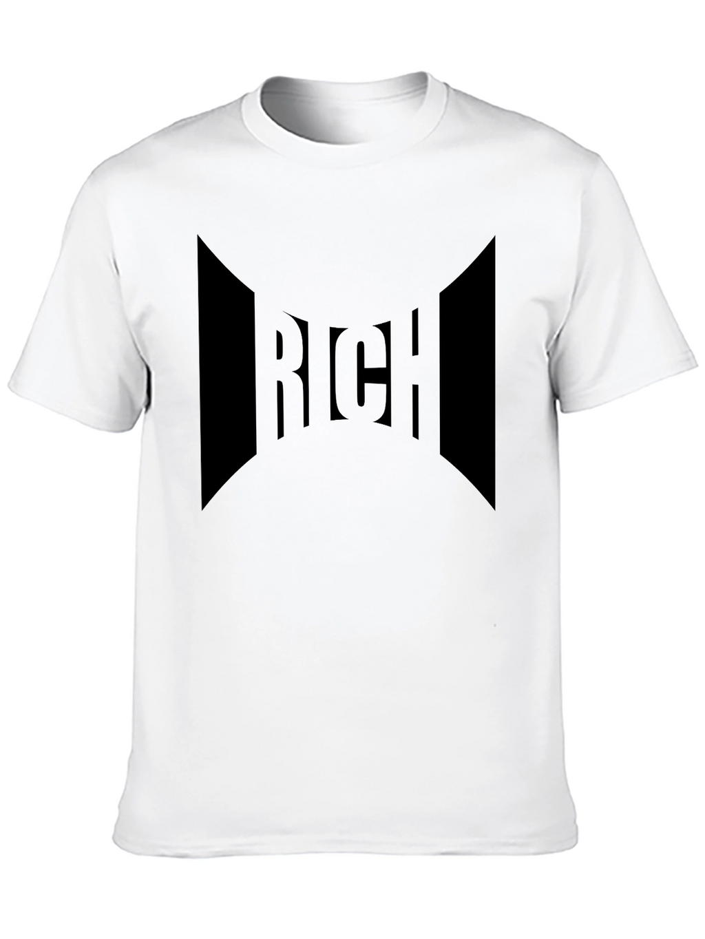 Rich Graphic Tee - Bold Black