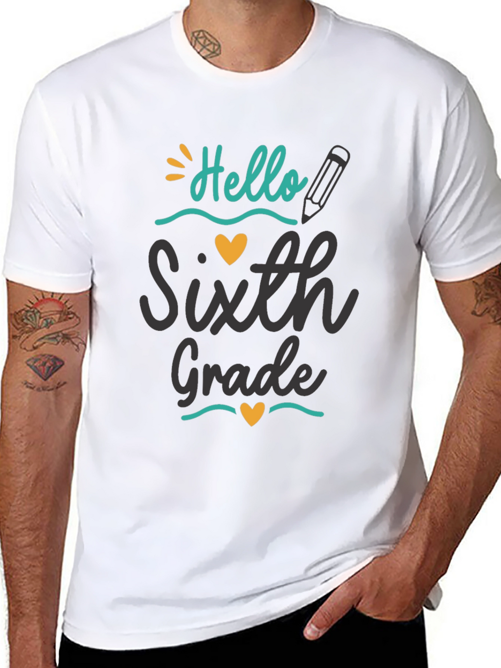 Hello Sixth Grade T-Shirt