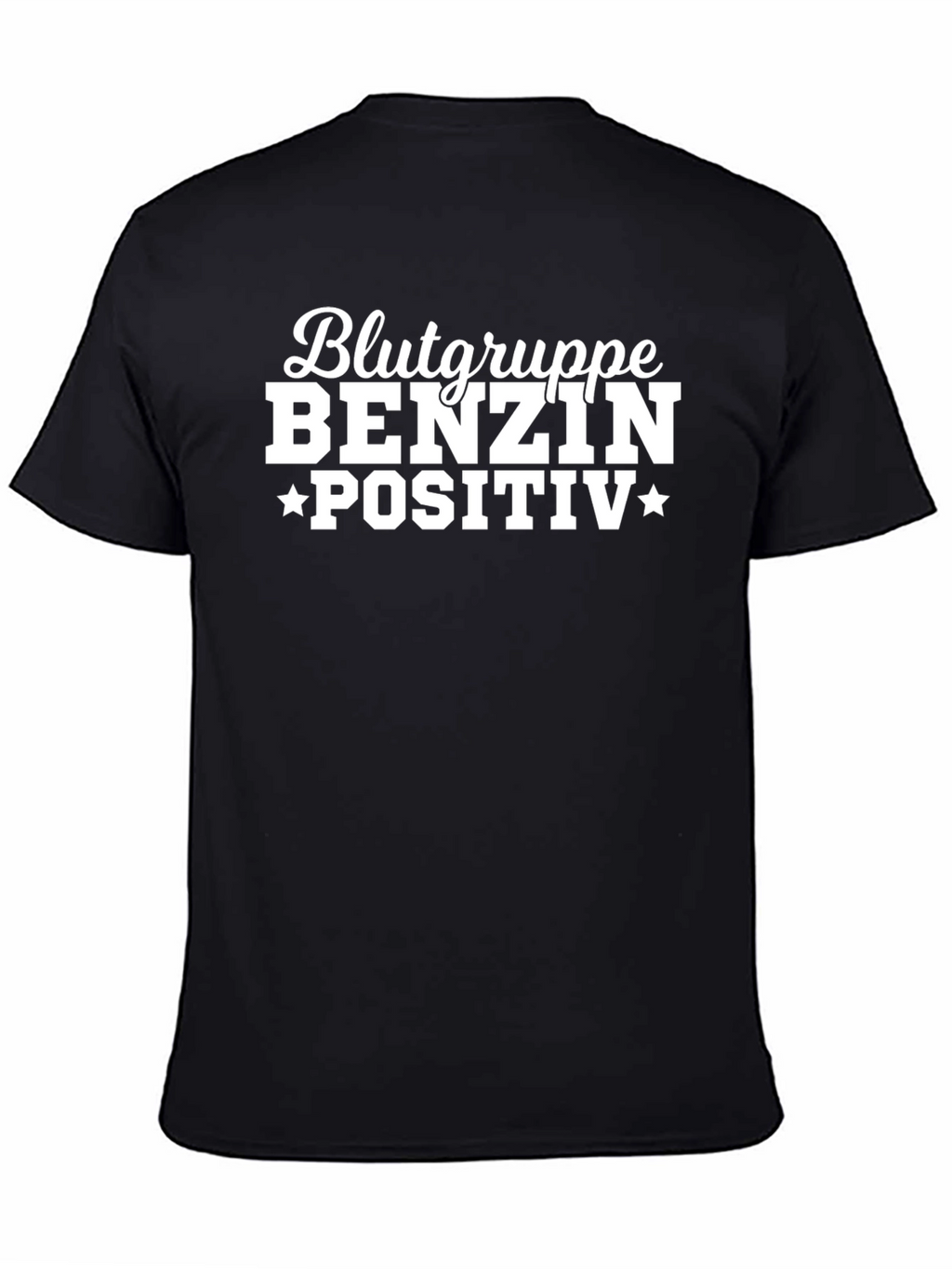 Benzin Positiv Black Graphic Tee