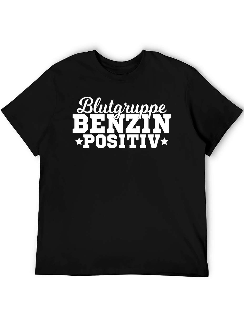 Benzin Positiv Black Graphic Tee