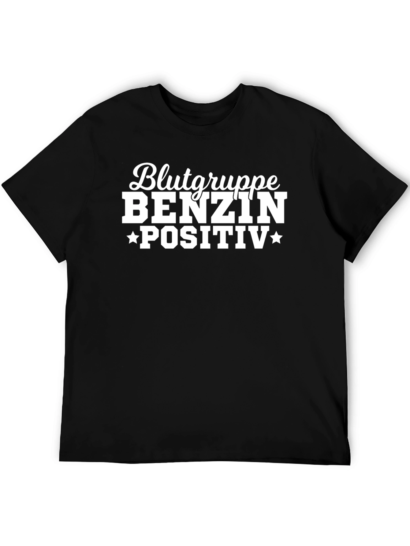 Benzin Positiv Black Graphic Tee