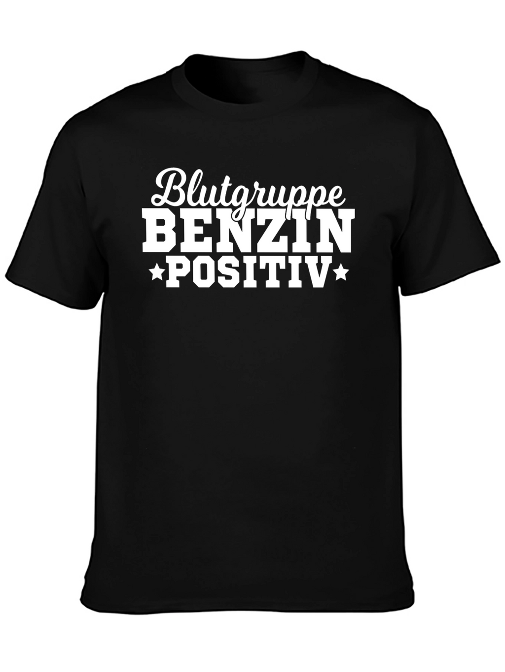 Benzin Positiv Black Graphic Tee