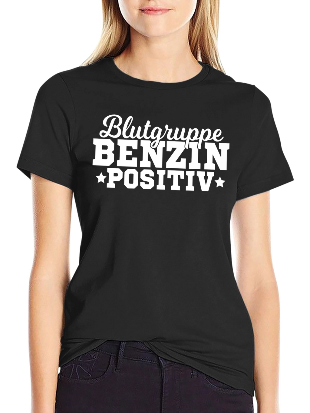 Benzin Positiv Black Graphic Tee