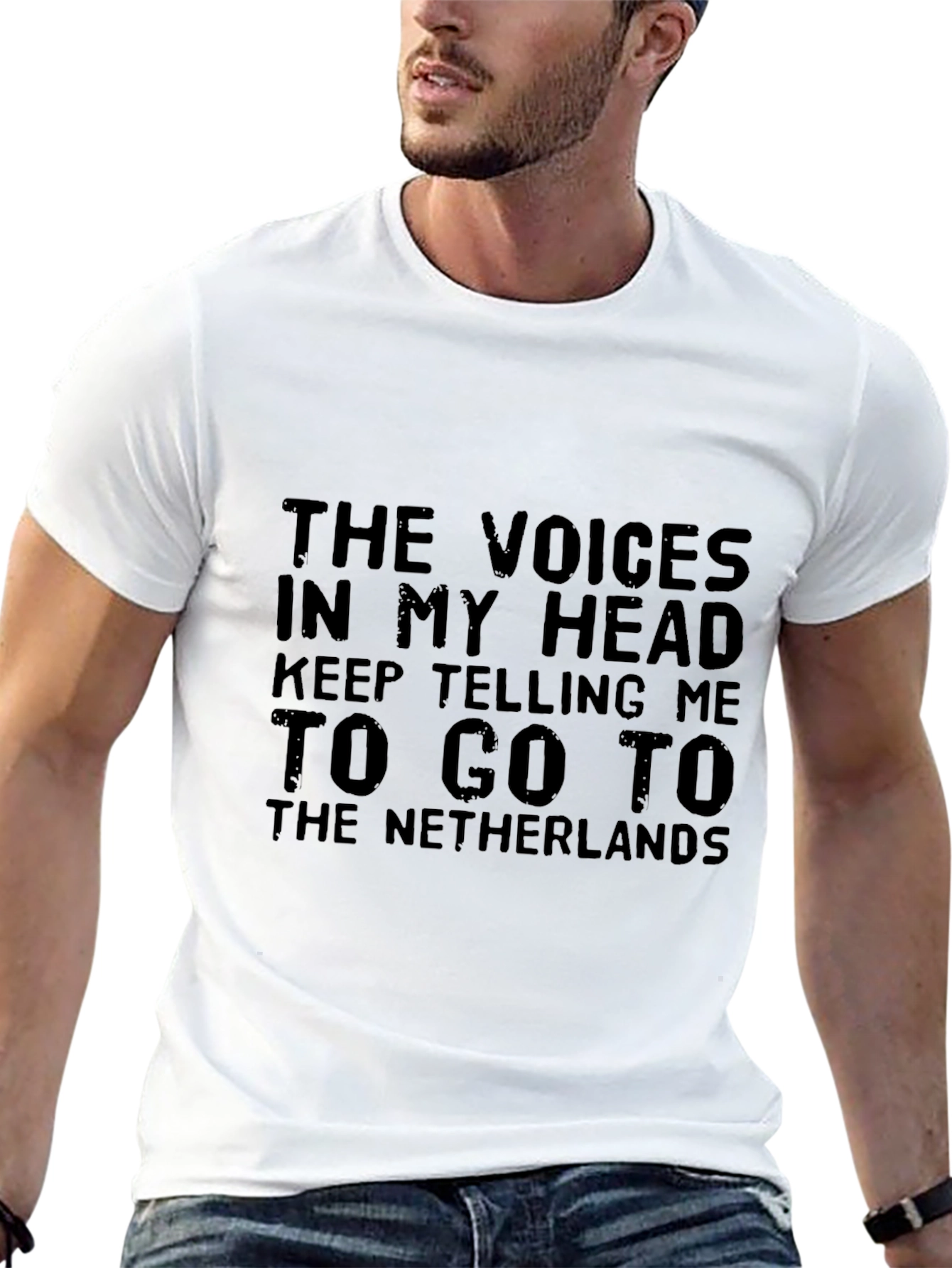 Netherlands Calling Novelty Graphic Tee