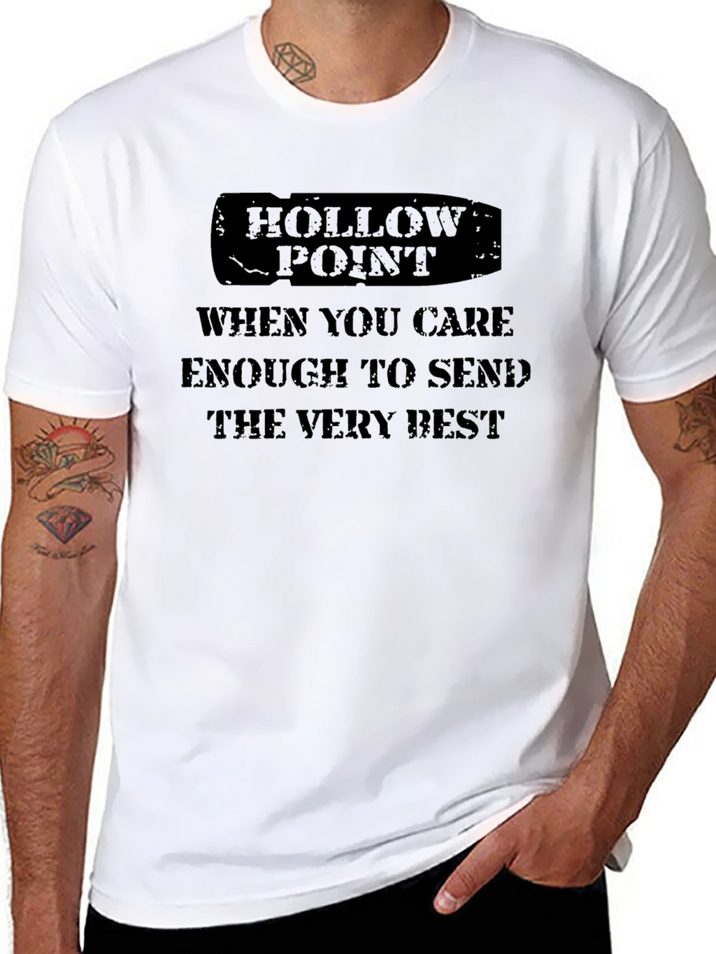 Hollow Point T-Shirt - Send the Very Best