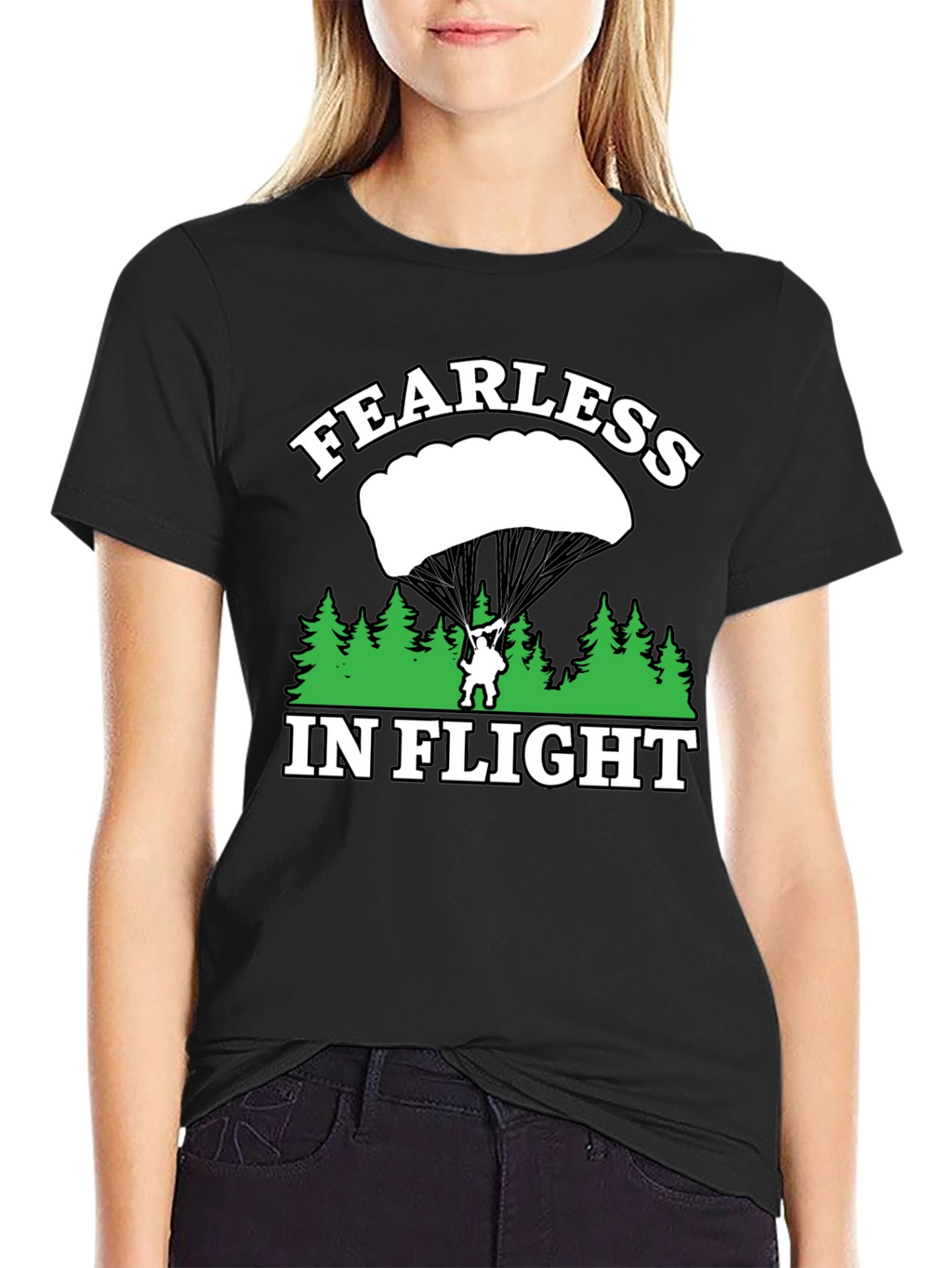 Fearless In Flight Parachute T-Shirt