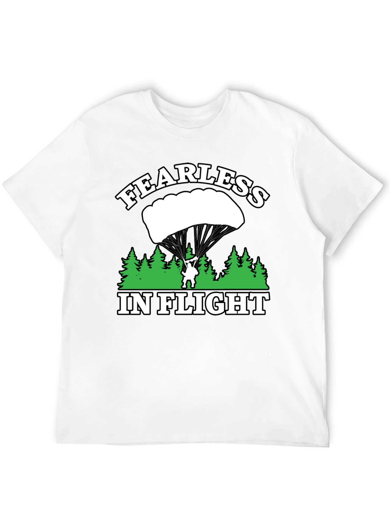 Fearless In Flight Parachute T-Shirt