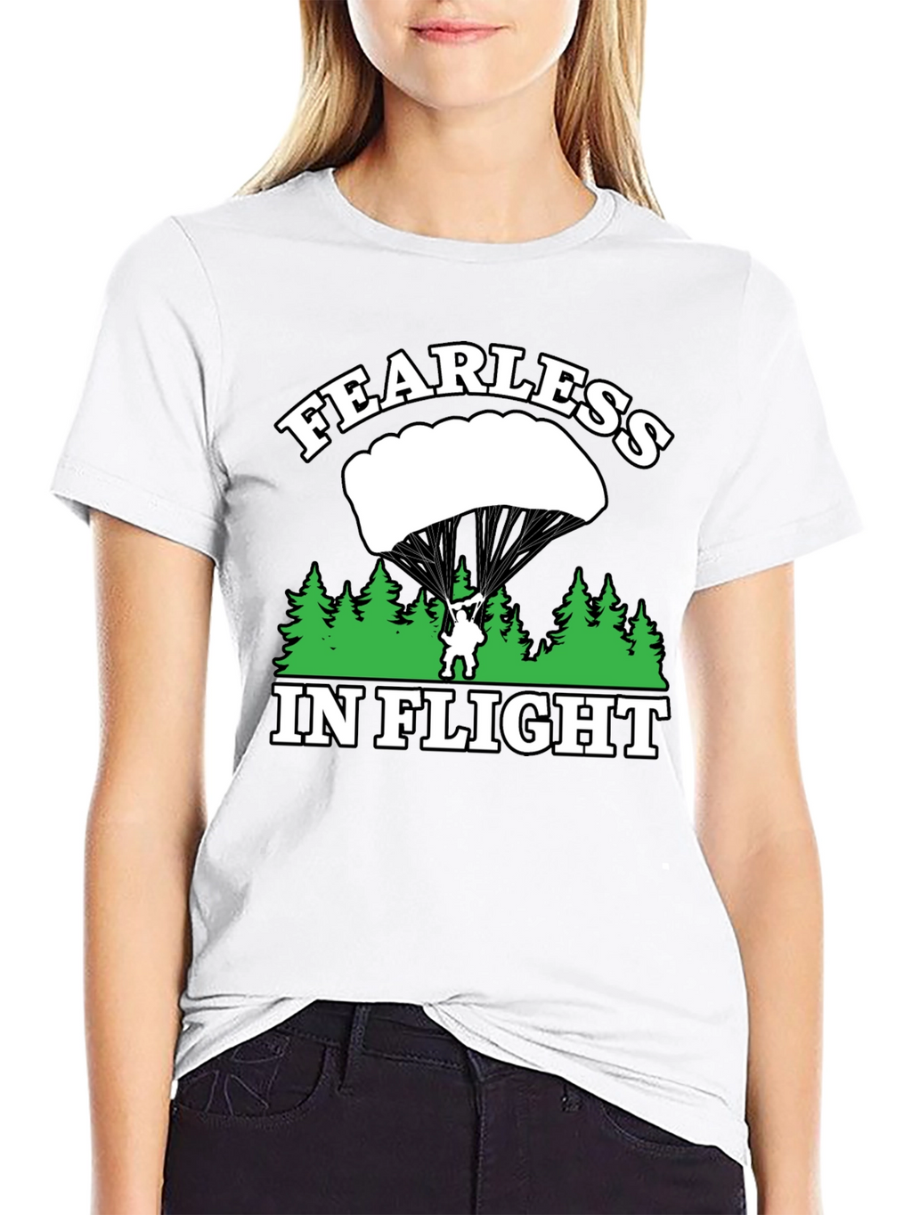 Fearless In Flight Parachute T-Shirt