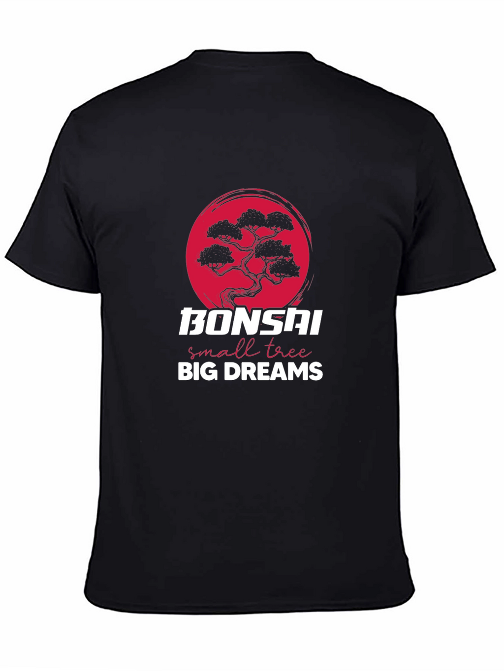 Bonsai Tree Graphic T-Shirt - Small Tree Big Dreams