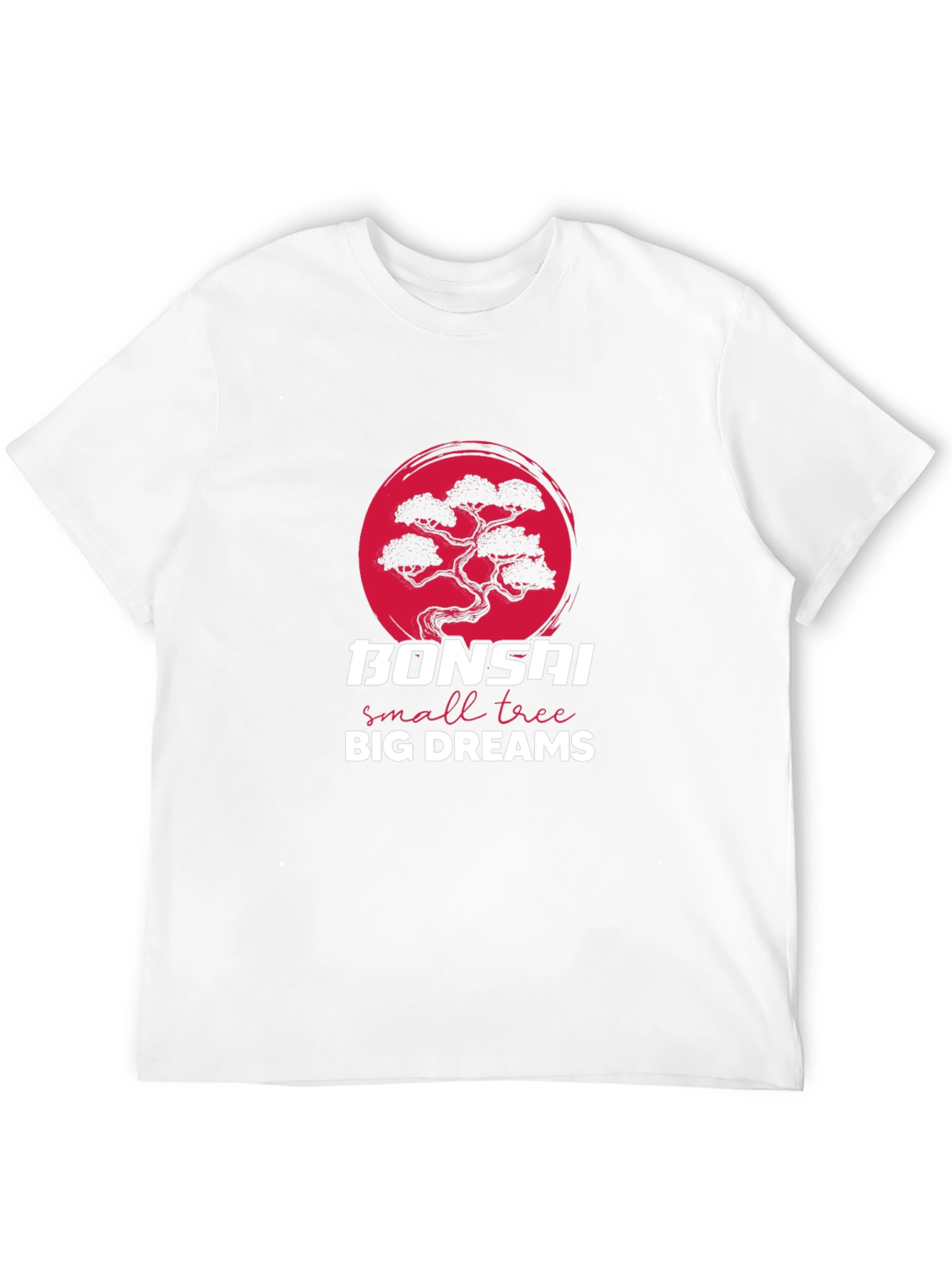 Bonsai Tree Graphic T-Shirt - Small Tree Big Dreams