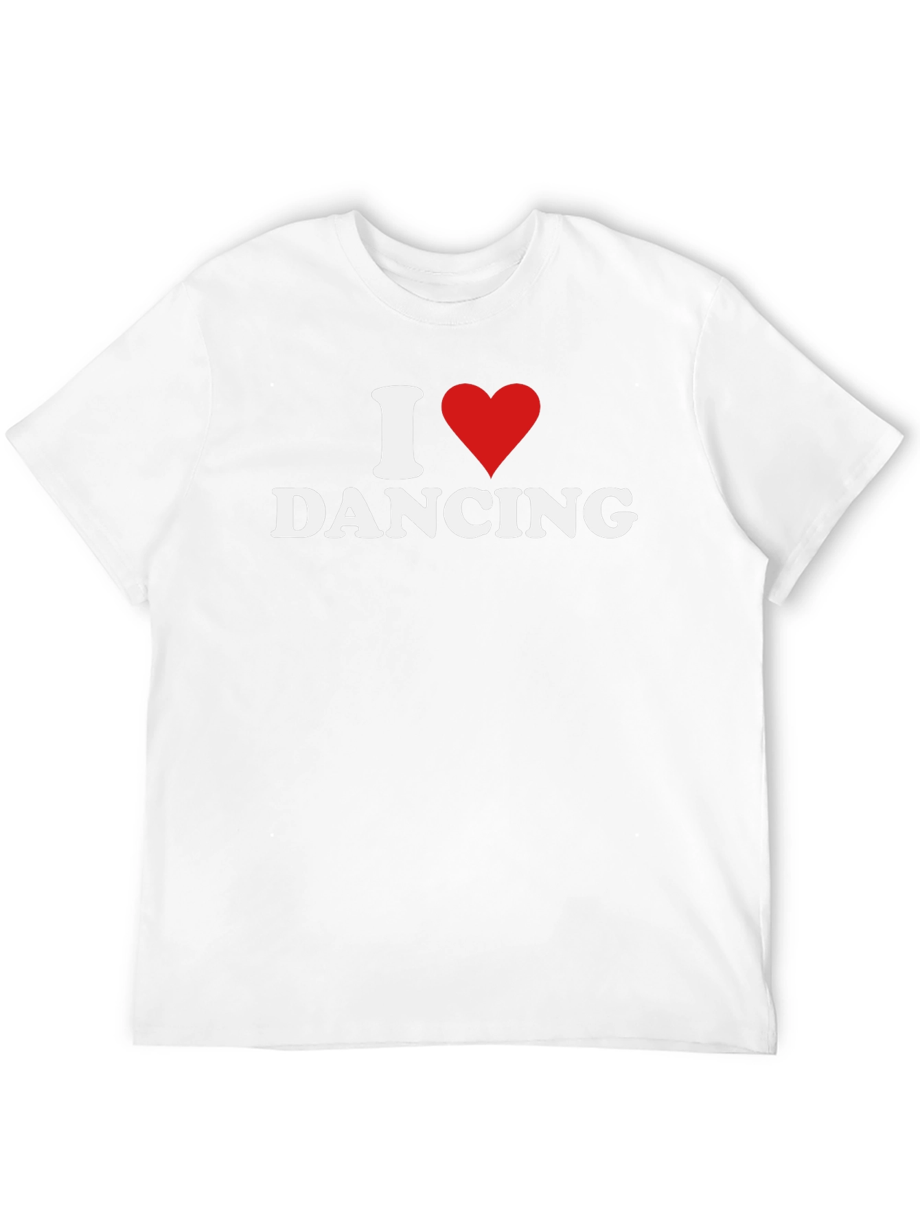 I Heart Dancing Graphic T-Shirt - Black
