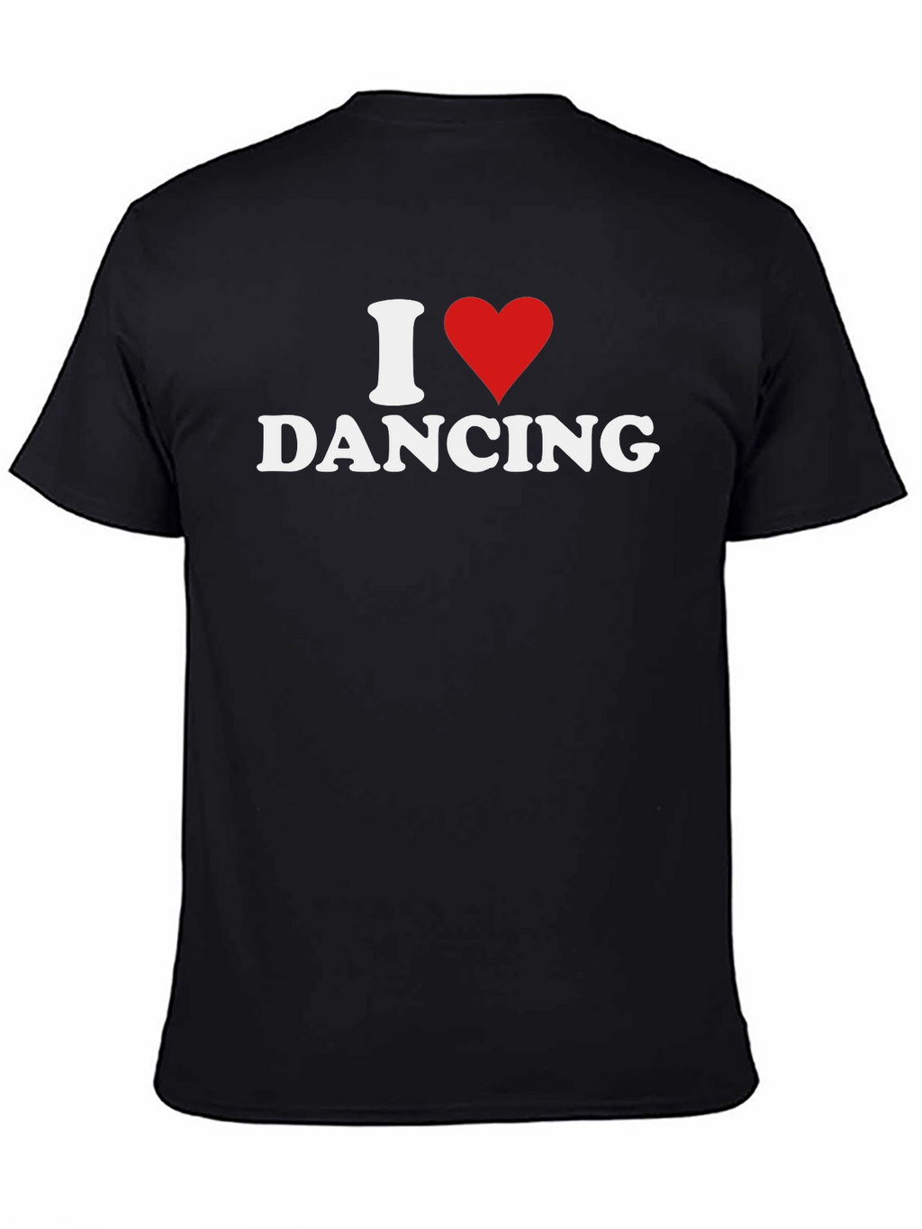 I Heart Dancing Graphic T-Shirt - Black