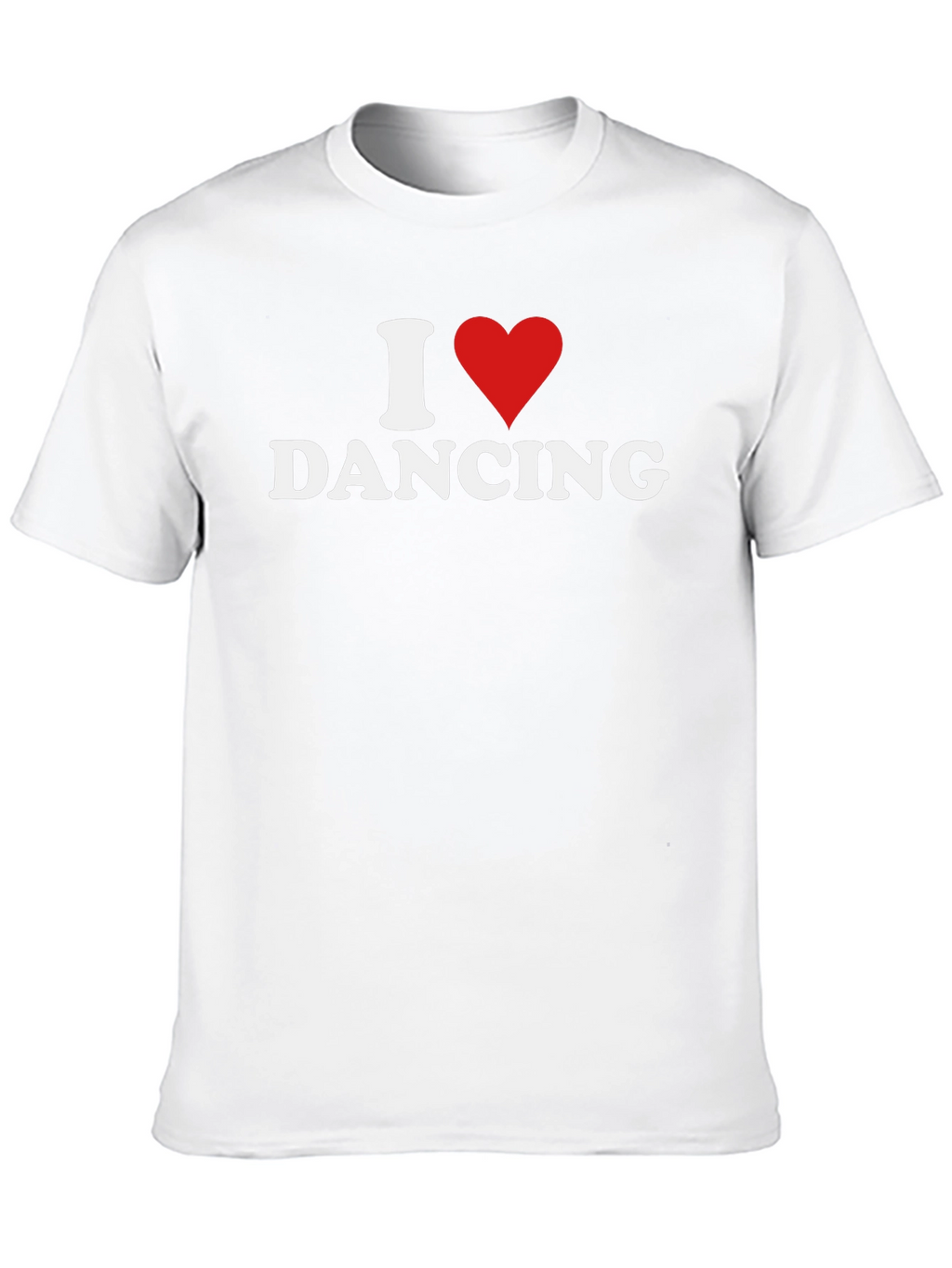 I Heart Dancing Graphic T-Shirt - Black