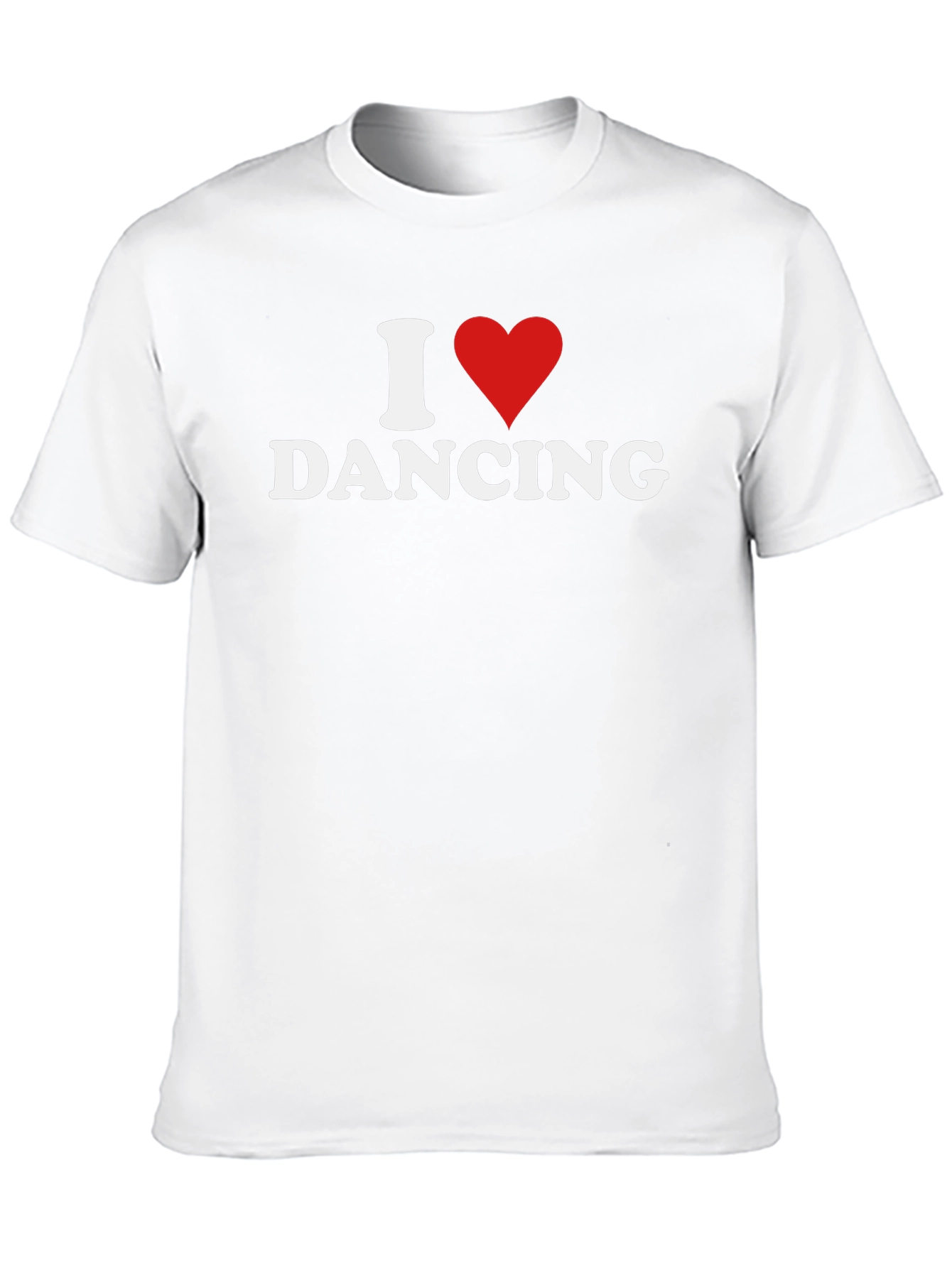 I Heart Dancing Graphic T-Shirt - Black