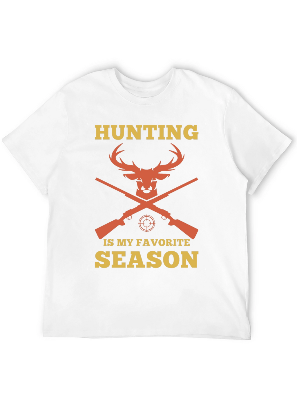 Hunting Season Tee - Deer & Rifle Design