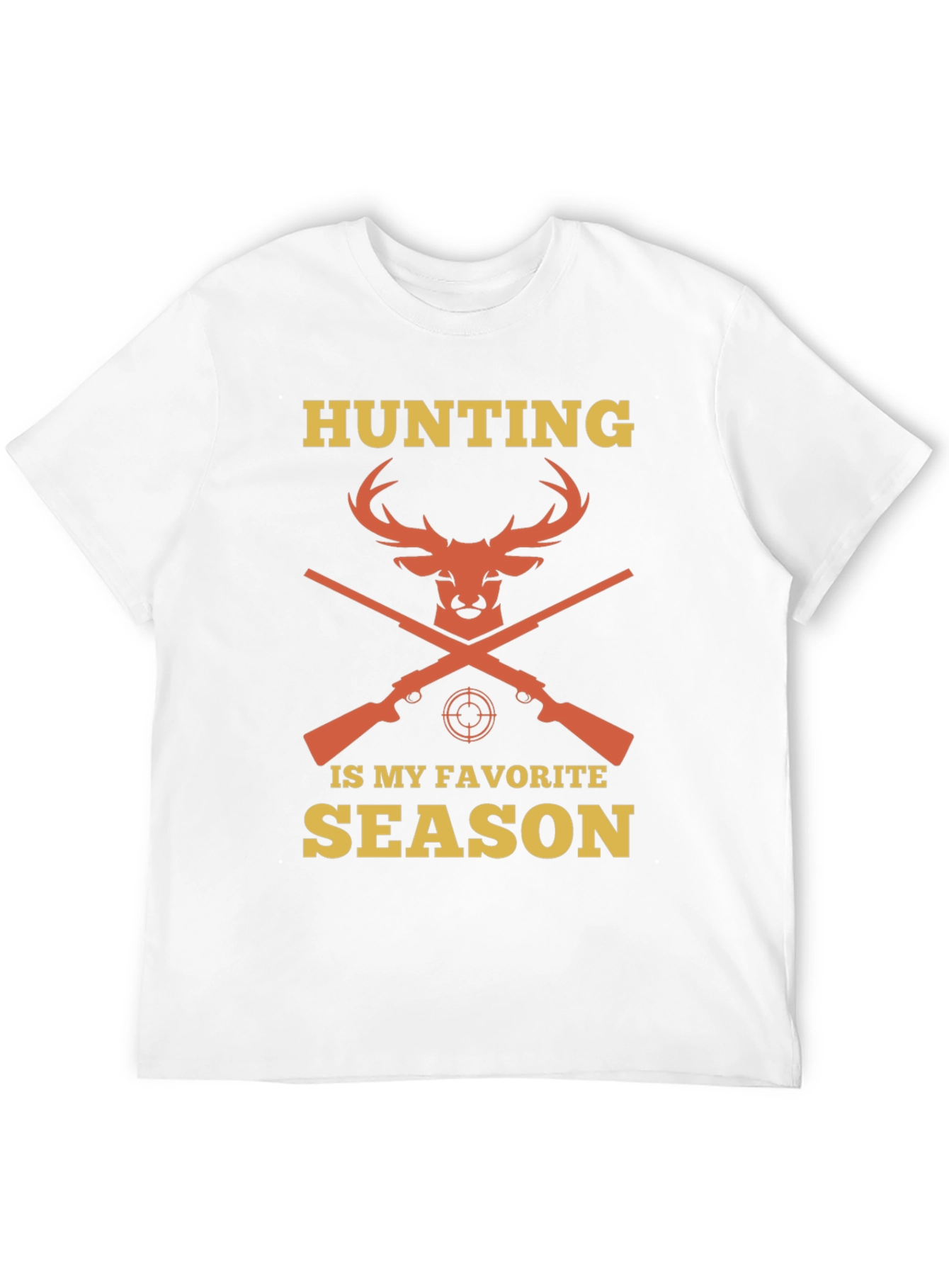 Hunting Season Tee - Deer & Rifle Design