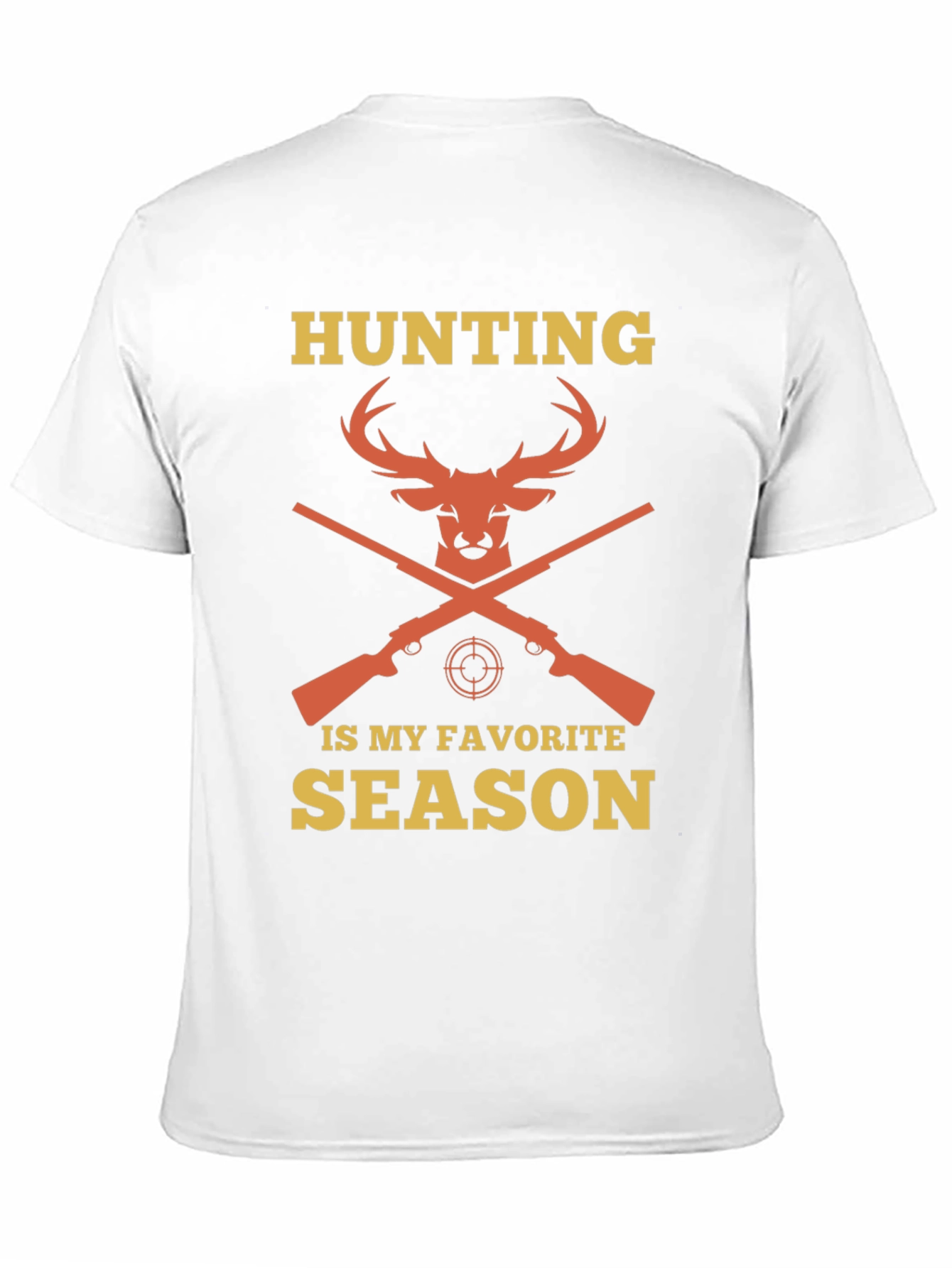 Hunting Season Tee - Deer & Rifle Design