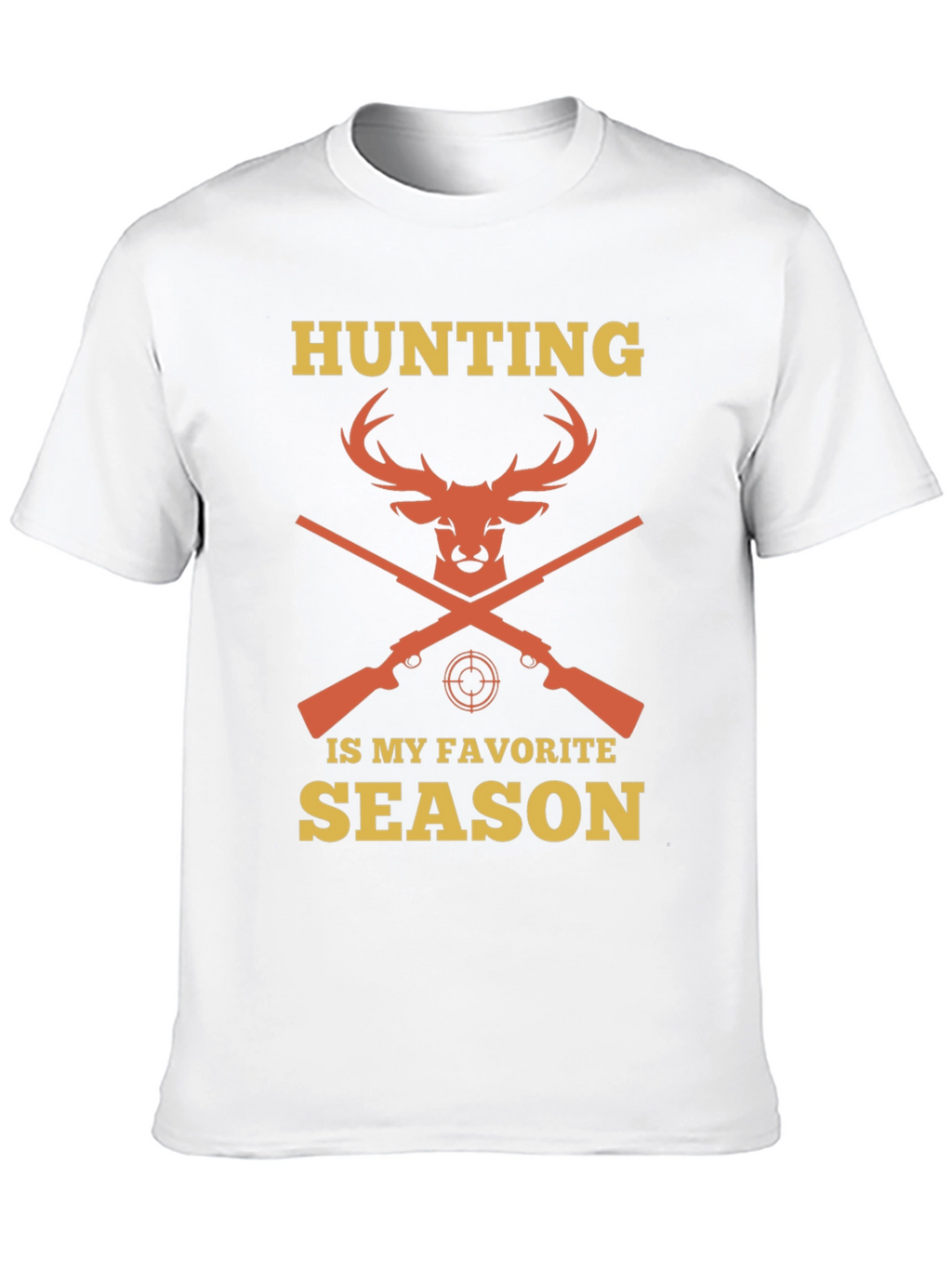 Hunting Season Tee - Deer & Rifle Design