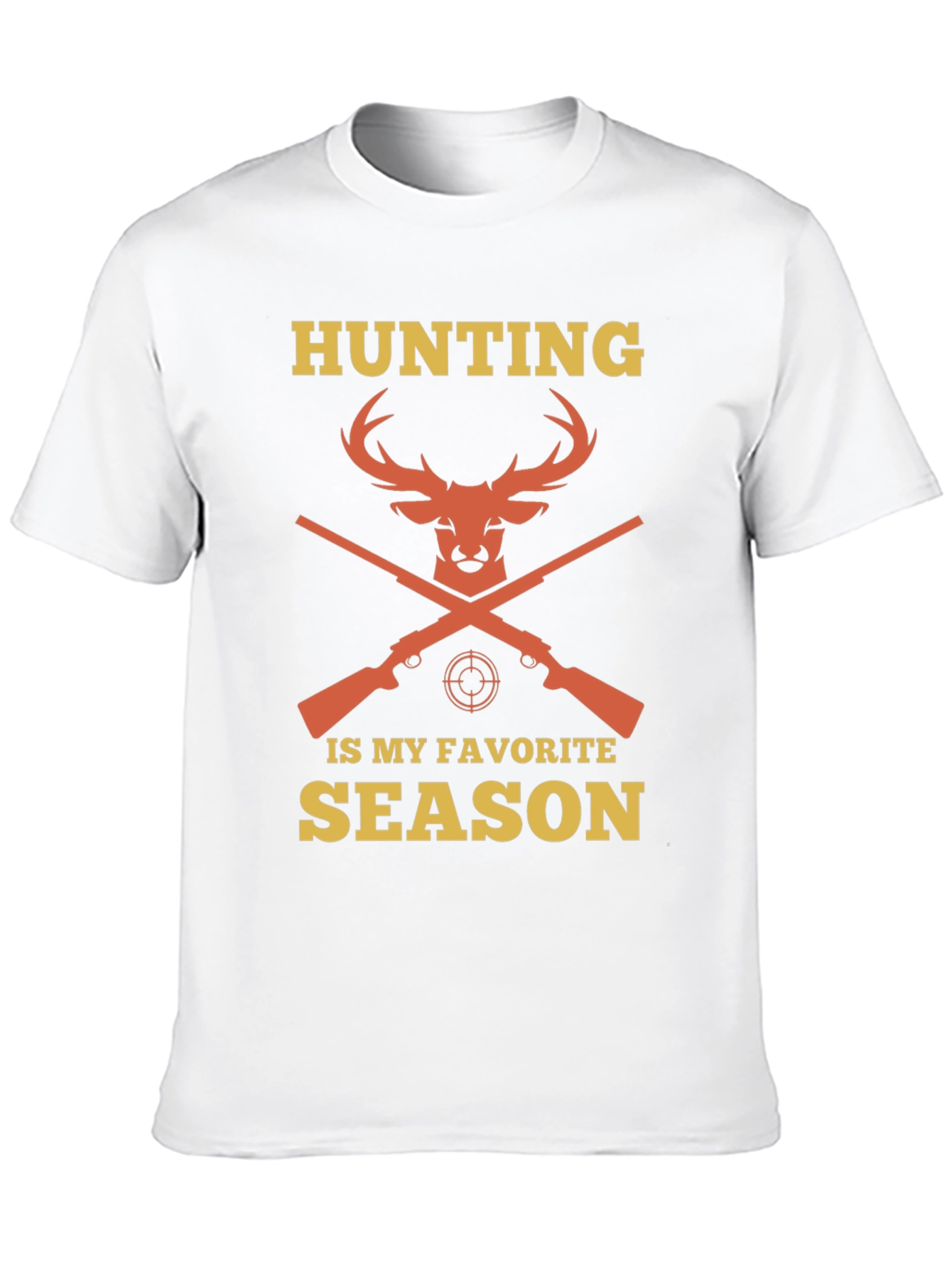 Hunting Season Tee - Deer & Rifle Design