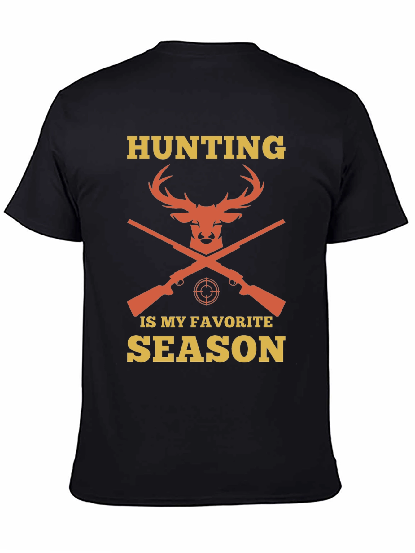 Hunting Season Tee - Deer & Rifle Design